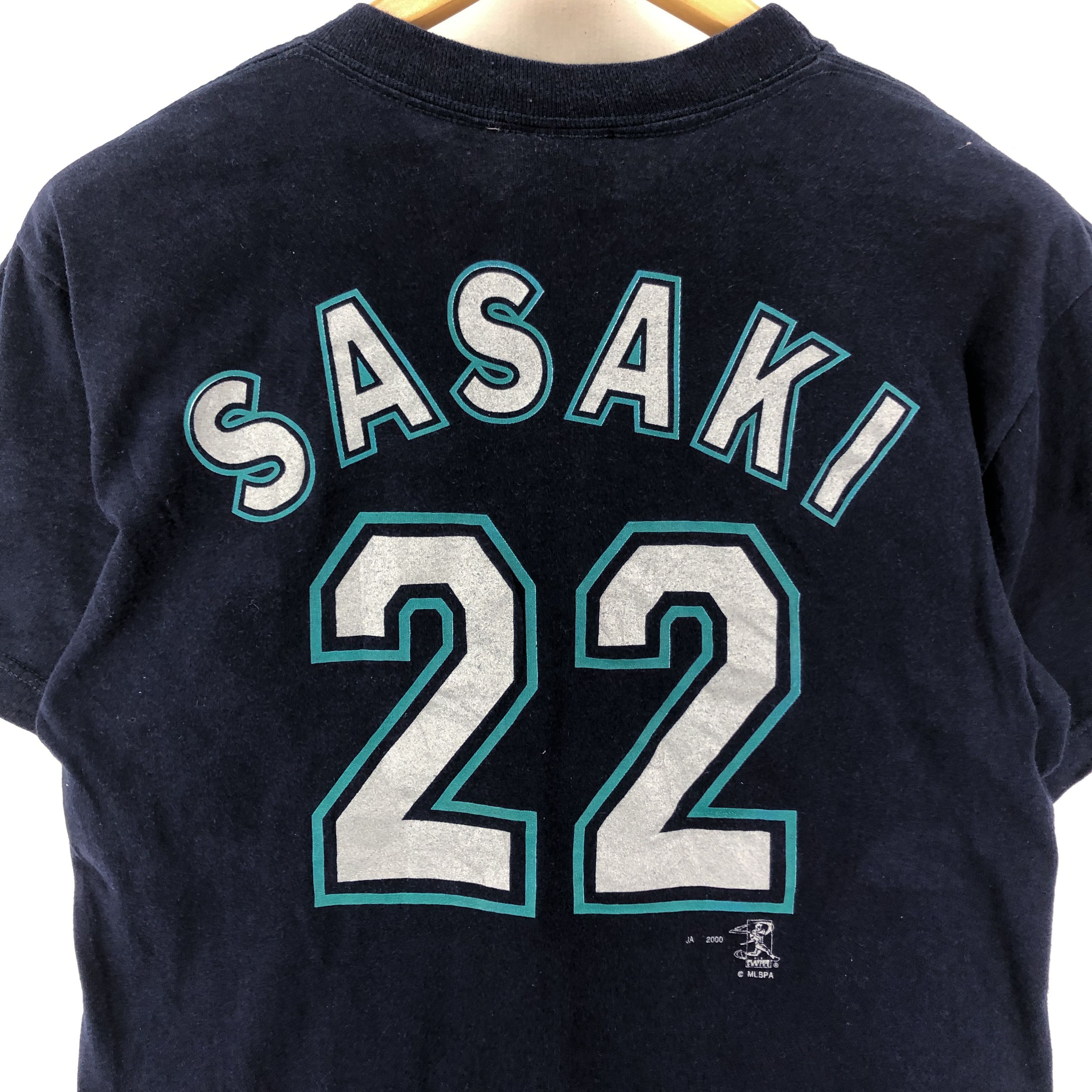 MLB Y2K Vintage SASAKI by JOY ATHLETIC T Shirt #1986-44 Size US S / EU 44-46 / 1 - 2 Thumbnail