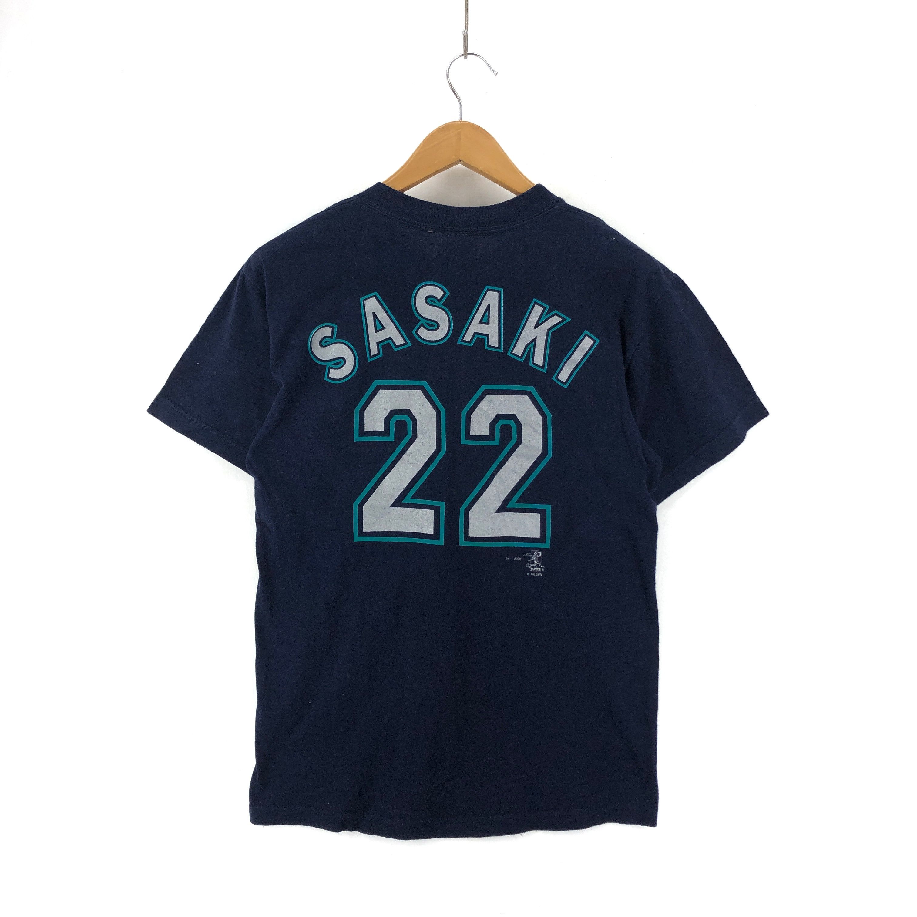MLB Y2K Vintage SASAKI by JOY ATHLETIC T Shirt #1986-44 Size US S / EU 44-46 / 1 - 1 Thumbnail