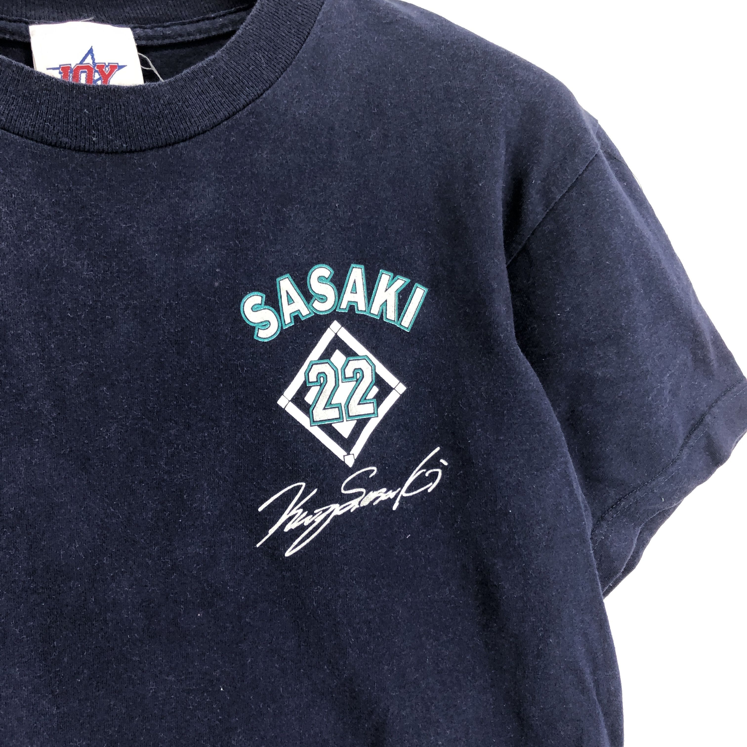 MLB Y2K Vintage SASAKI by JOY ATHLETIC T Shirt #1986-44 Size US S / EU 44-46 / 1 - 5 Thumbnail