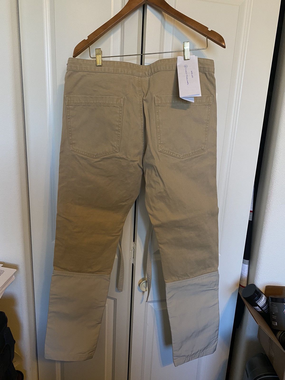 Fear of God FEAR OF GOD Nylon Double Front Work Pant Size US 34 / EU 50 - 4 Thumbnail