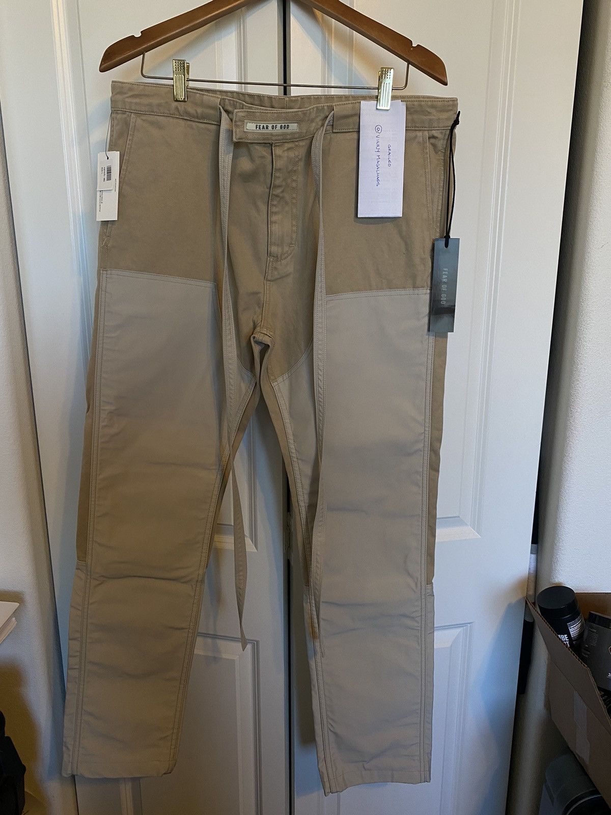 Fear of God FEAR OF GOD Nylon Double Front Work Pant Size US 34 / EU 50 - 3 Thumbnail