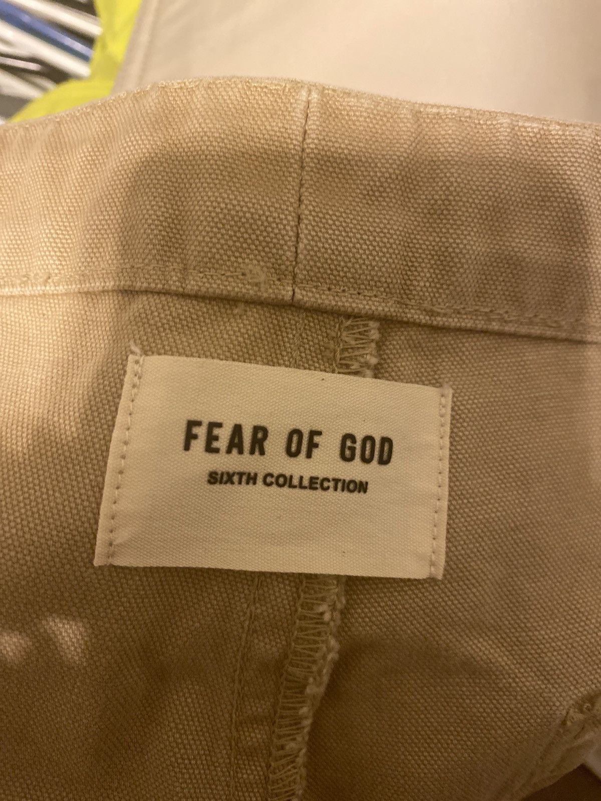 Fear of God FEAR OF GOD Nylon Double Front Work Pant Size US 34 / EU 50 - 11 Thumbnail