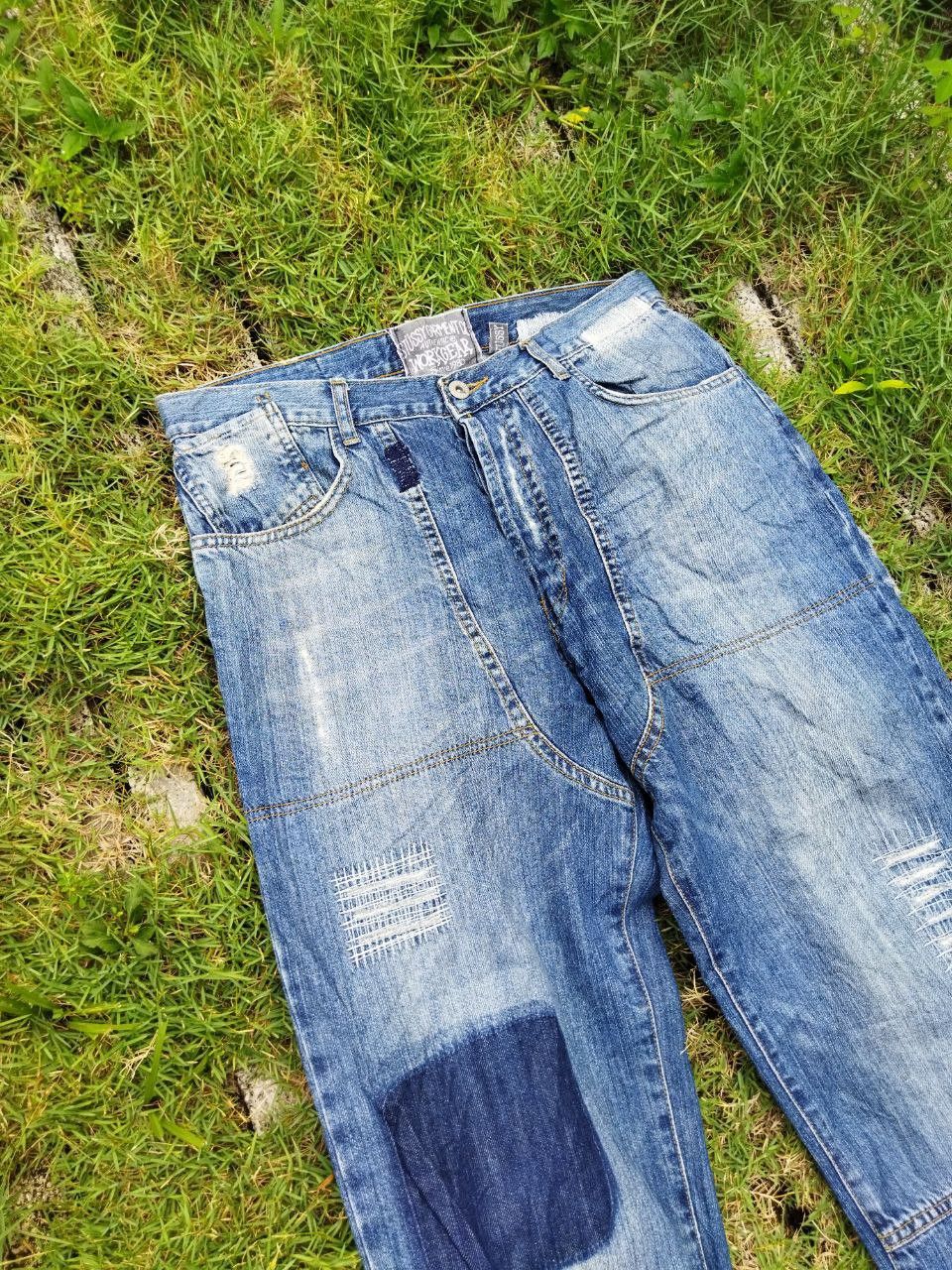 Stussy Stussy Workgear Reworked Distressed Jeans - Size 32 Size US 32 / EU 48 - 5 Thumbnail