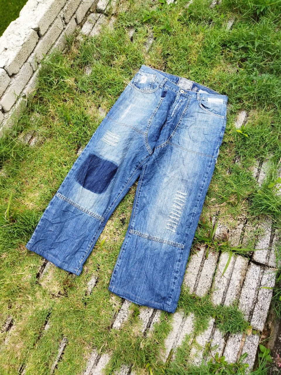 Stussy Stussy Workgear Reworked Distressed Jeans - Size 32 Size US 32 / EU 48 - 2 Thumbnail