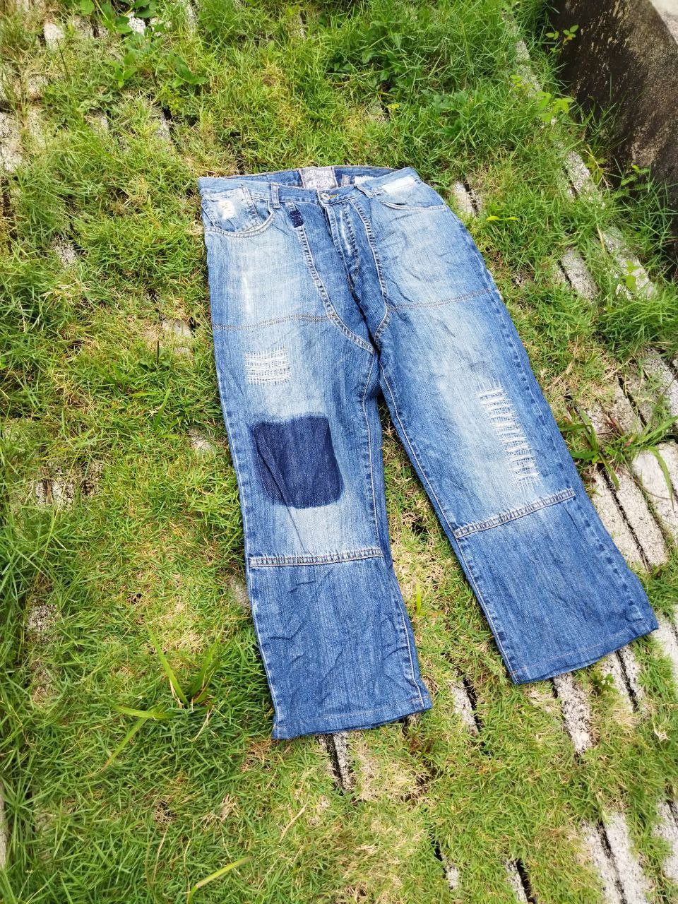 Stussy Stussy Workgear Reworked Distressed Jeans - Size 32 Size US 32 / EU 48 - 3 Thumbnail