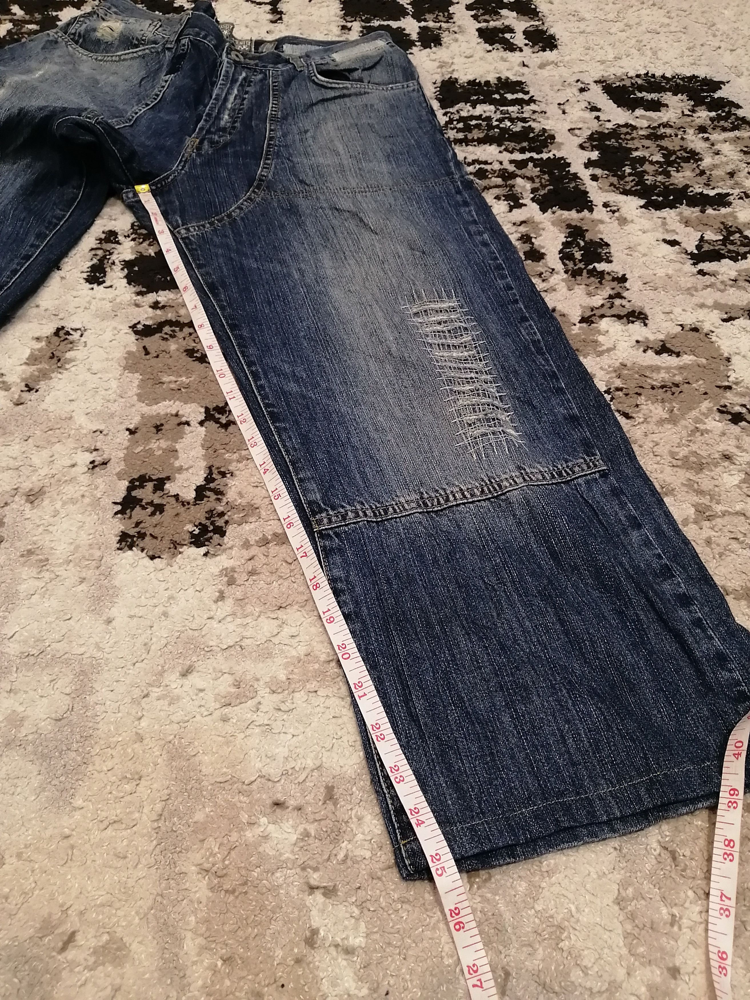 Stussy Stussy Workgear Reworked Distressed Jeans - Size 32 Size US 32 / EU 48 - 16 Thumbnail