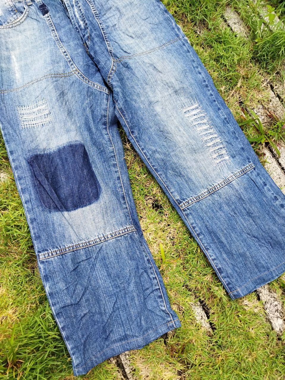 Stussy Stussy Workgear Reworked Distressed Jeans - Size 32 Size US 32 / EU 48 - 4 Thumbnail