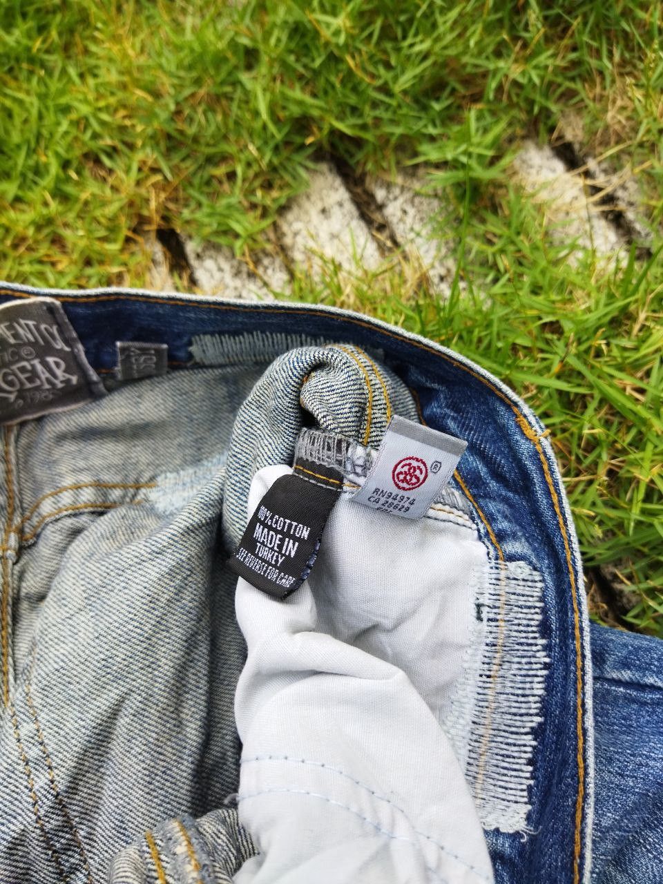 Stussy Stussy Workgear Reworked Distressed Jeans - Size 32 Size US 32 / EU 48 - 8 Thumbnail