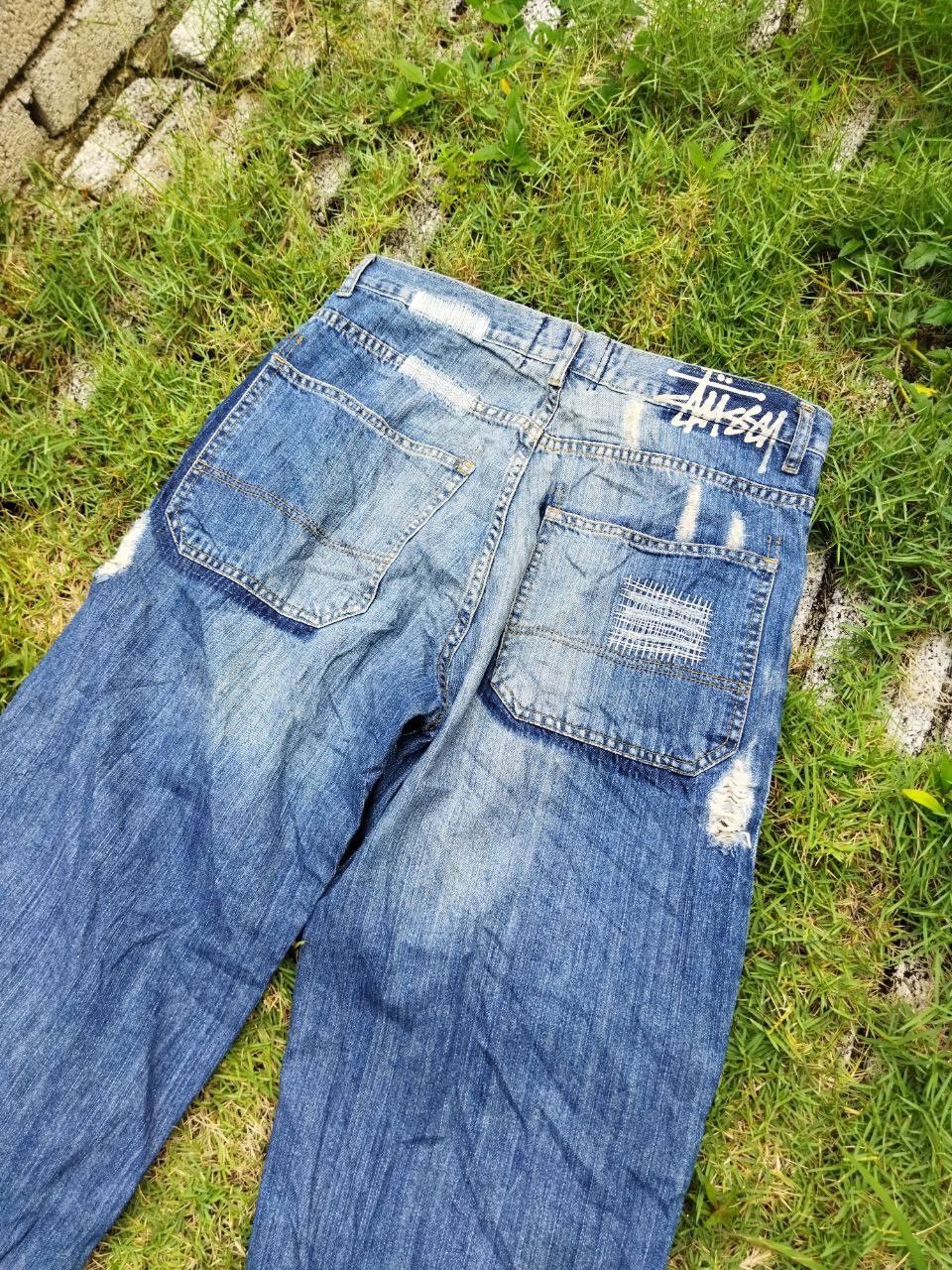 Stussy Stussy Workgear Reworked Distressed Jeans - Size 32 Size US 32 / EU 48 - 11 Thumbnail