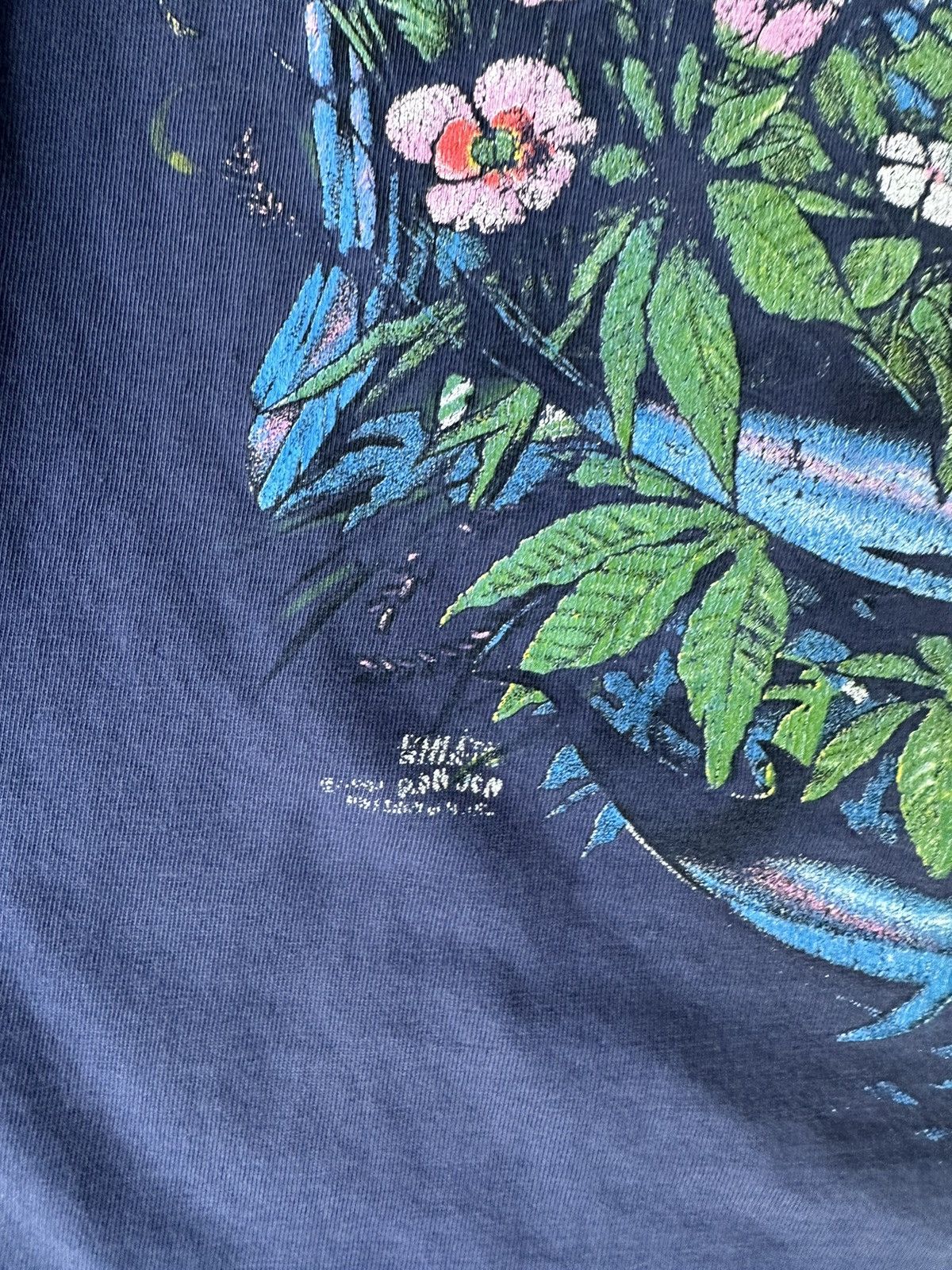 Ron Jon Surf Shop Sun-Faded 90s Single Stitch Graphic Ron Jon Tee Shirt Size US L / EU 52-54 / 3 - 3 Thumbnail