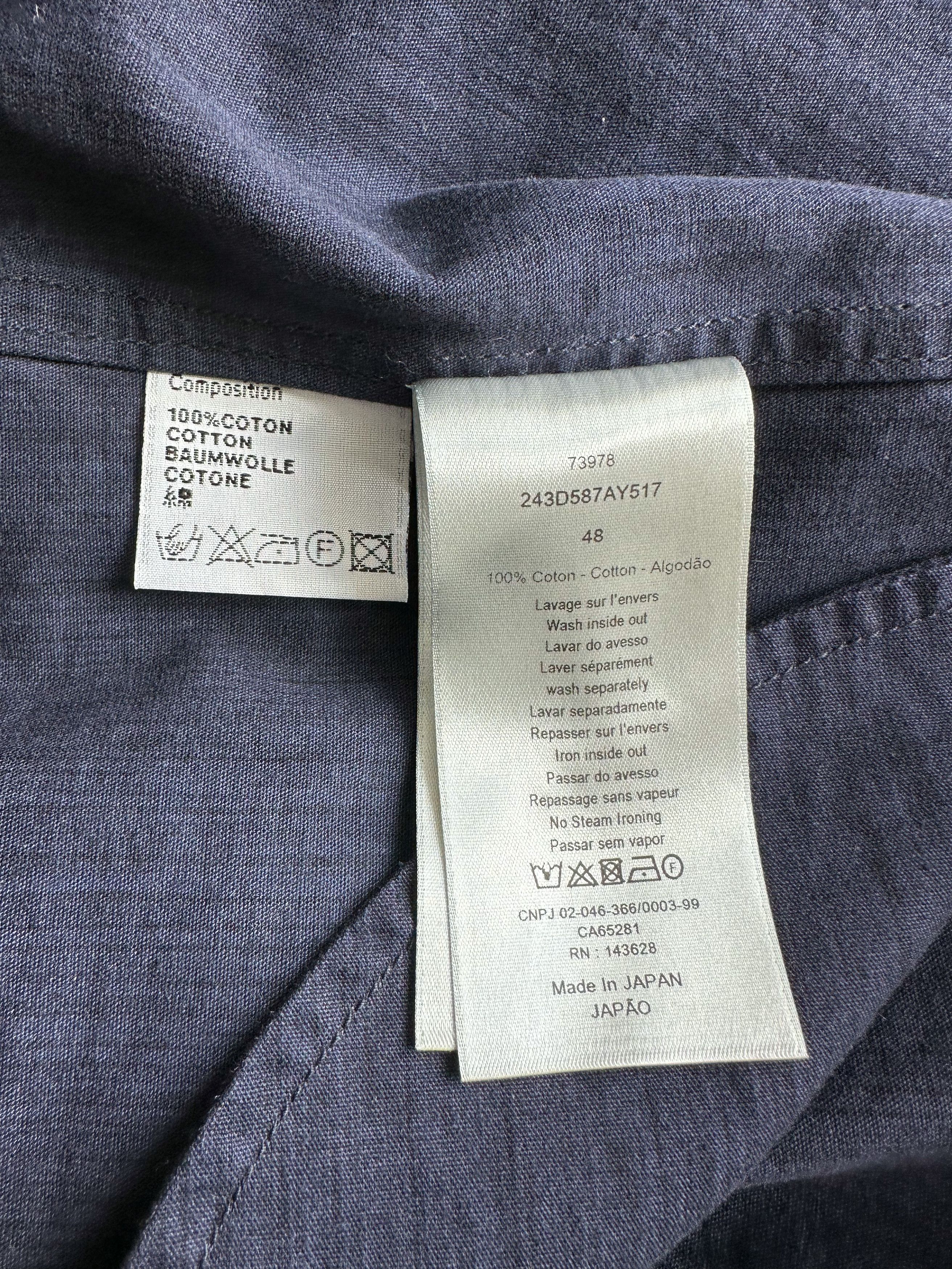 Dior Dior Blue Oblique Zip Up Jacket Size US L / EU 52-54 / 3 - 5 Thumbnail