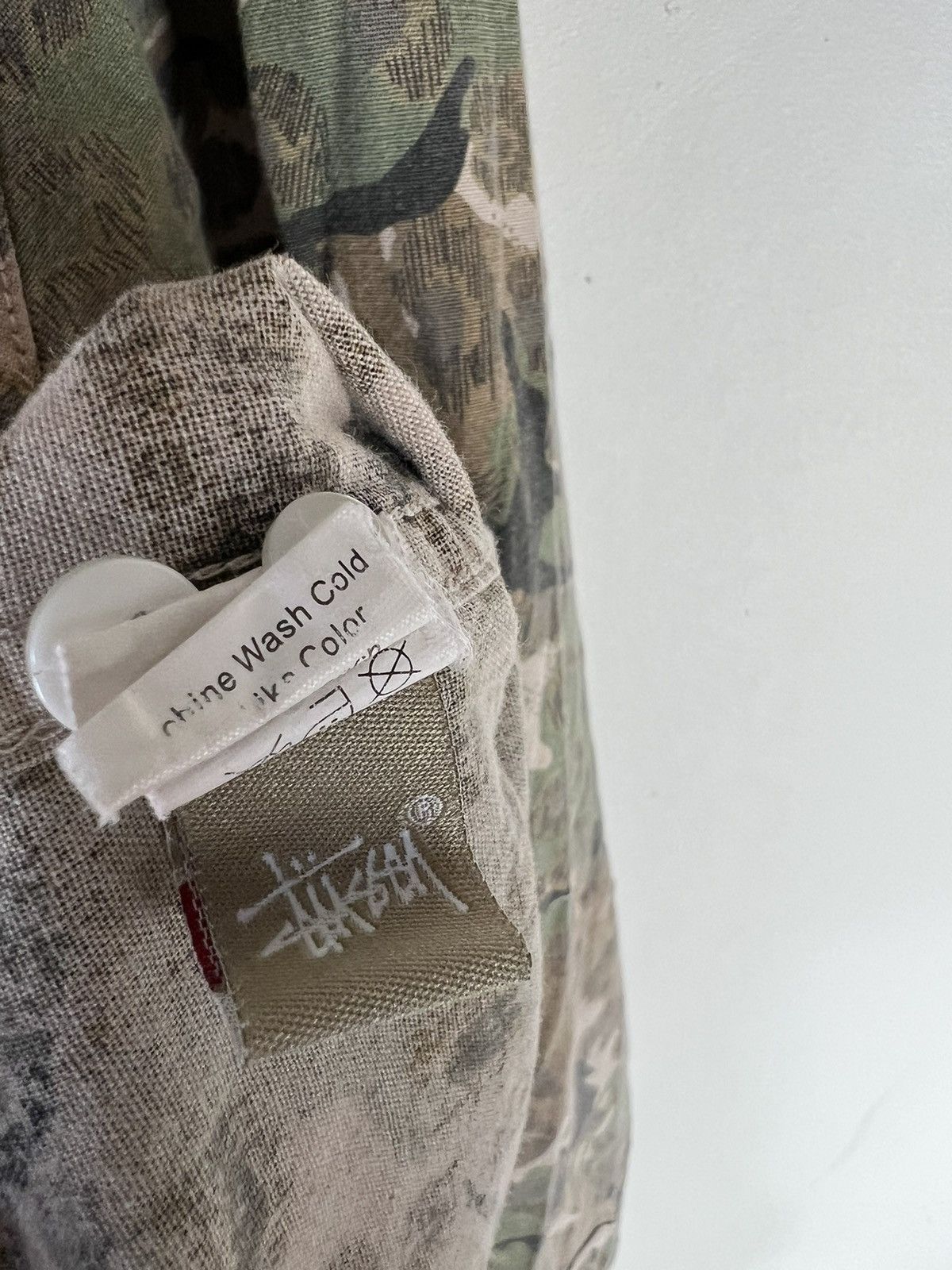 Stussy Stussy Camo Longsleeve Button Up Shirt Size US L / EU 52-54 / 3 - 5 Thumbnail