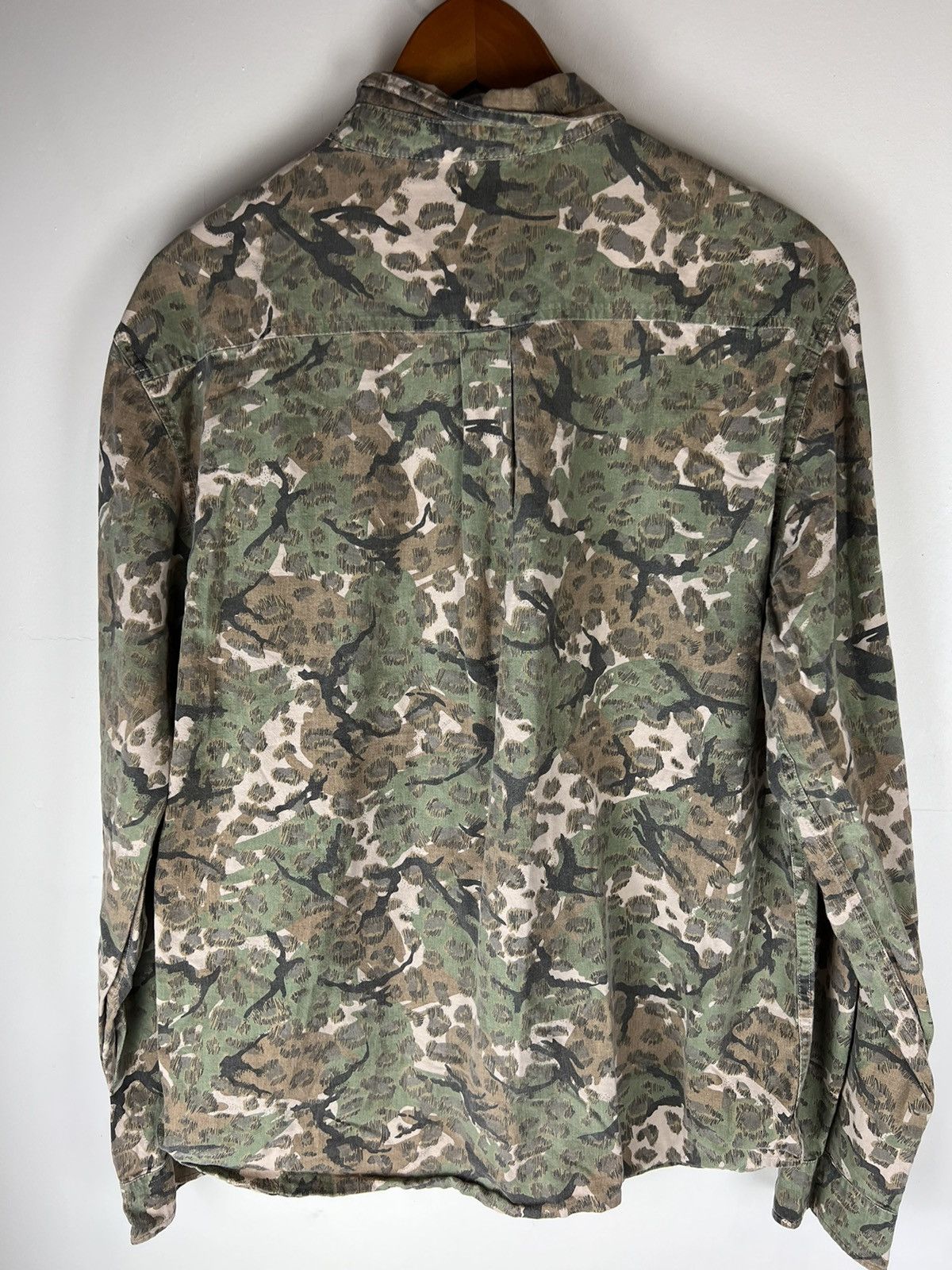 Stussy Stussy Camo Longsleeve Button Up Shirt Size US L / EU 52-54 / 3 - 2 Thumbnail