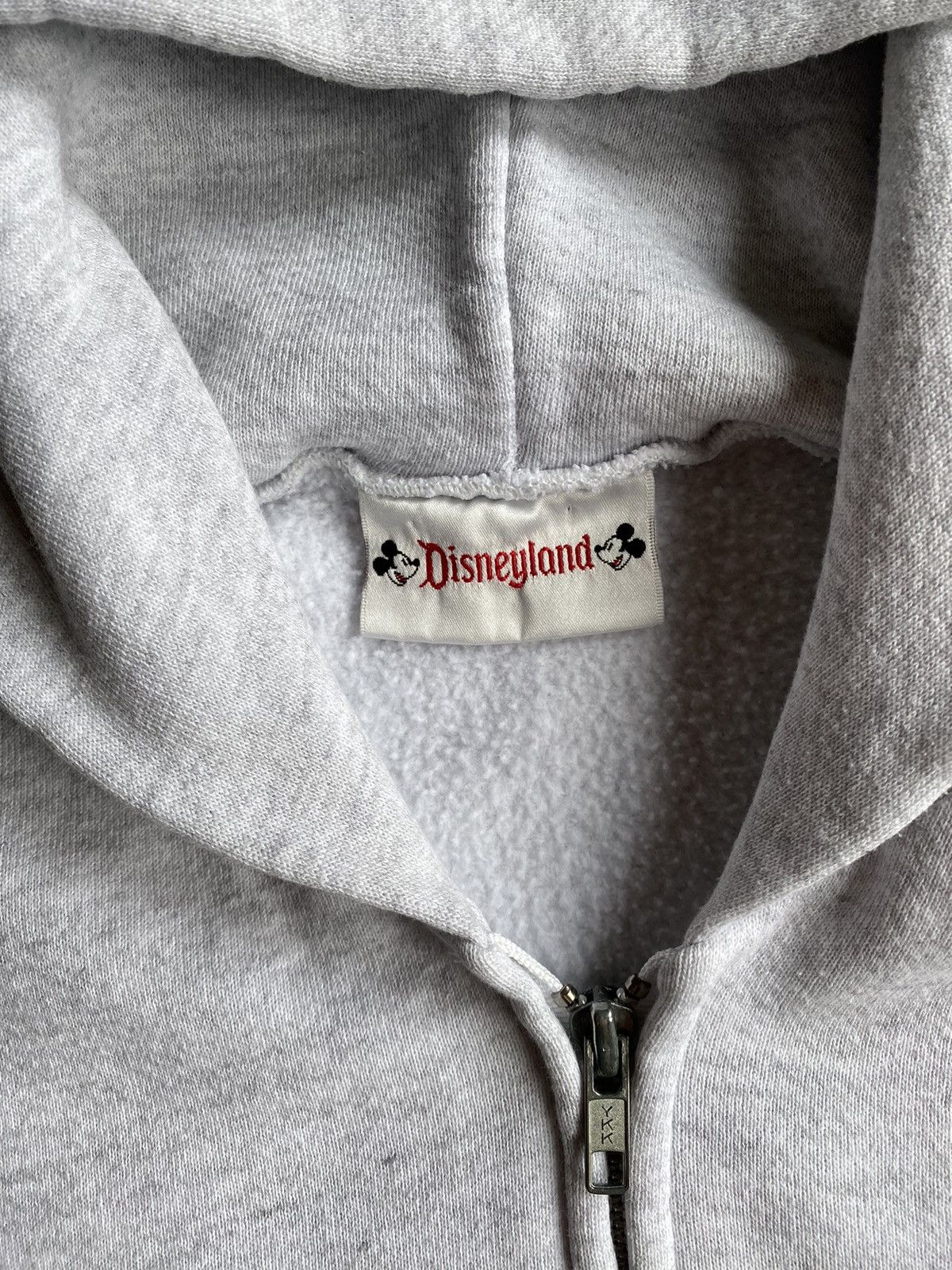 Disney × Mickey Mouse × Vintage Vintage Mickey Mouse Disneyland Full Zip Hoodie Grey Medium Size US M / EU 48-50 / 2 - 5 Thumbnail
