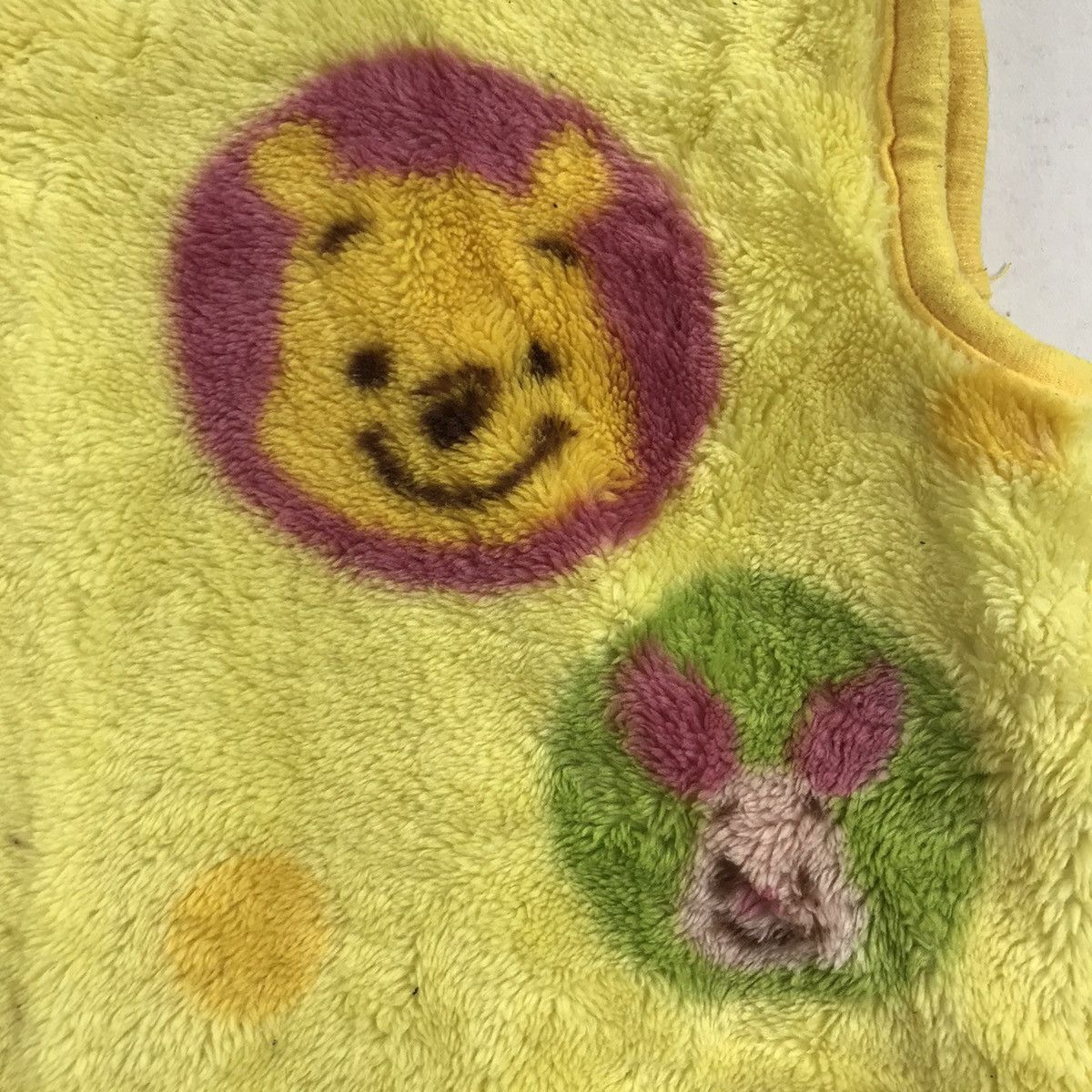 Vintage WINNIE POOH DISNEY Cartoon Animation Vest Fleece Wear Size US S / EU 44-46 / 1 - 3 Thumbnail