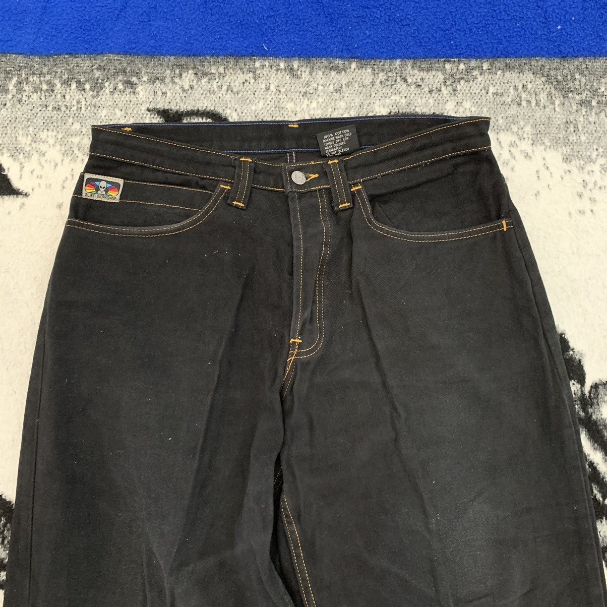 Alien Workshop Vtg Rare Alien Workshop Pants Jeans Y2K Glow In The Dark Size US 36 / EU 52 - 13 Thumbnail