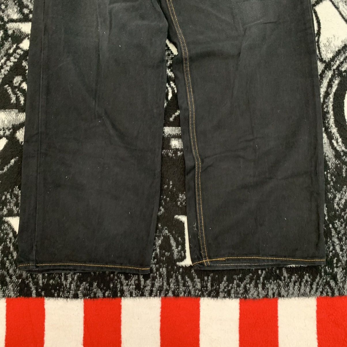 Alien Workshop Vtg Rare Alien Workshop Pants Jeans Y2K Glow In The Dark Size US 36 / EU 52 - 12 Thumbnail