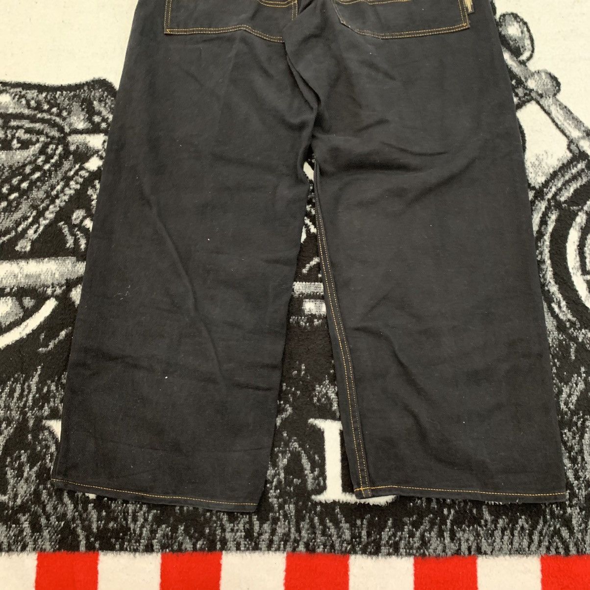 Alien Workshop Vtg Rare Alien Workshop Pants Jeans Y2K Glow In The Dark Size US 36 / EU 52 - 5 Thumbnail