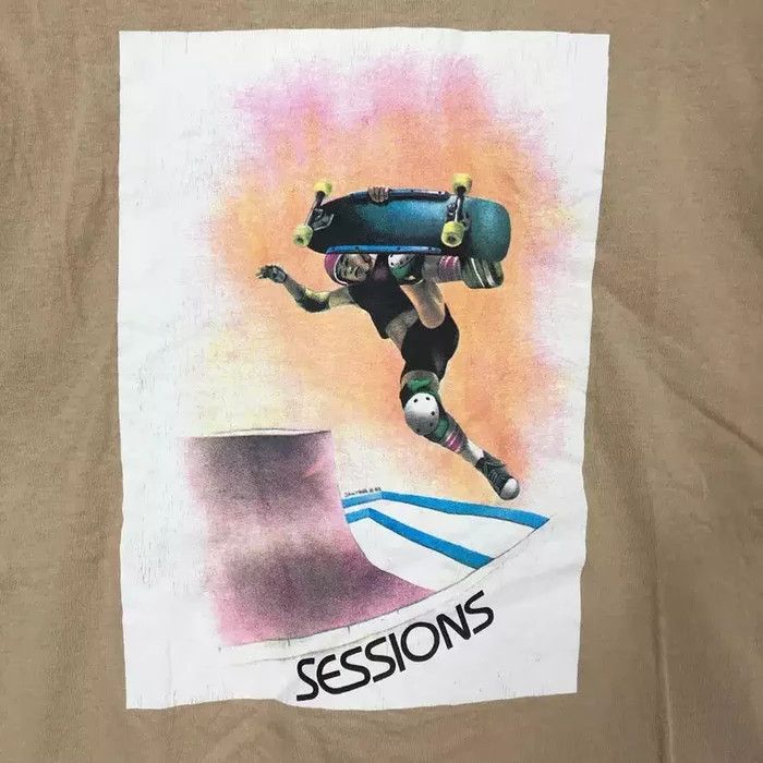 Sessions Vintage 90s SESSIONS USA Skater Skateboard Size US M / EU 48-50 / 2 - 2 Thumbnail