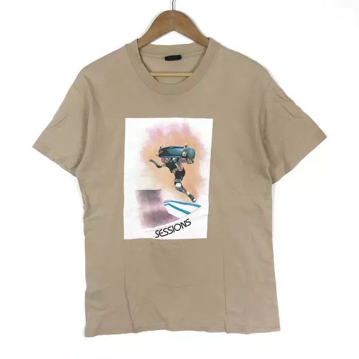 Sessions Vintage 90s SESSIONS USA Skater Skateboard Size US M / EU 48-50 / 2 - 1 Thumbnail