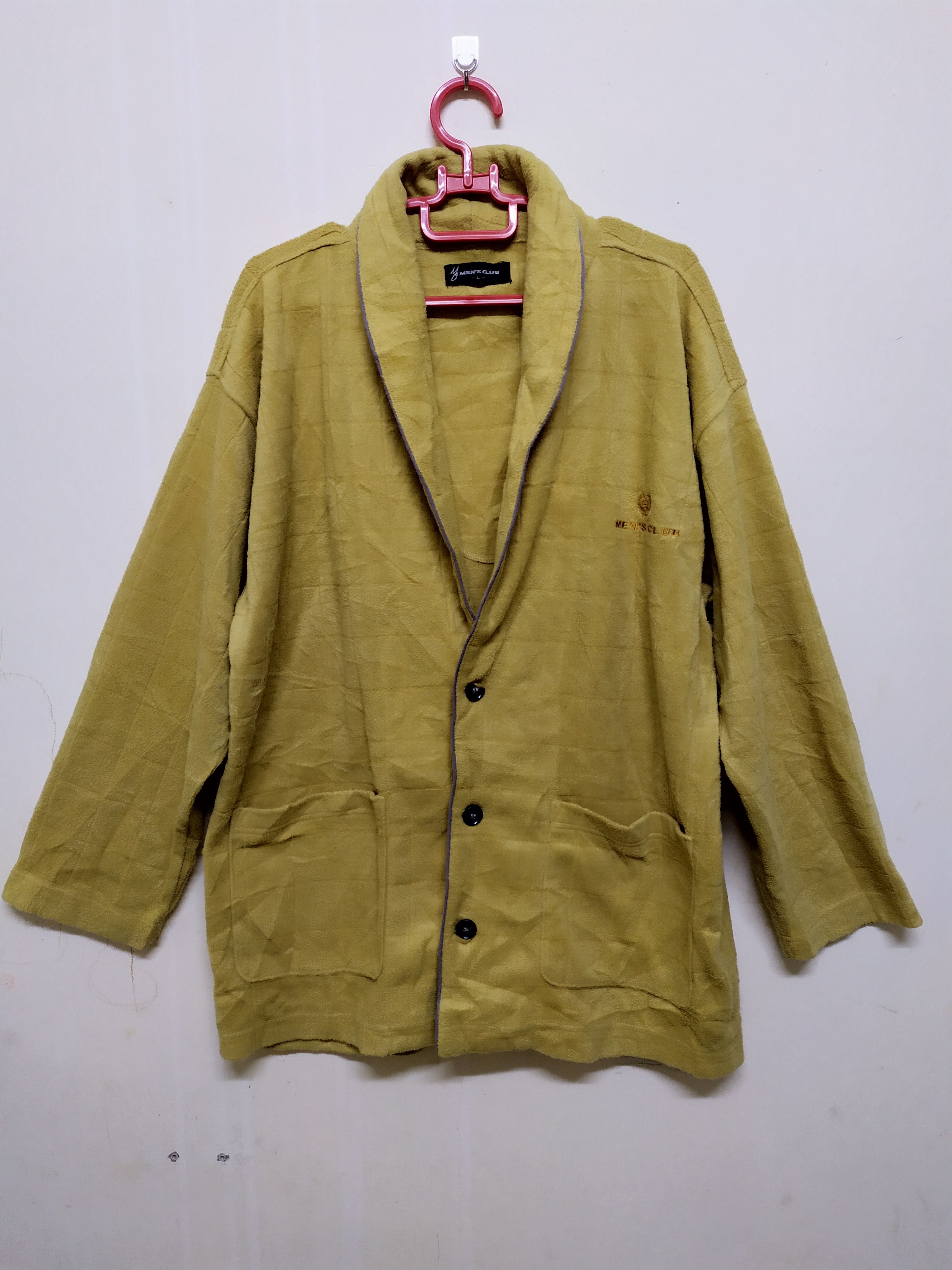 Japanese Brand Men’s Club Cardigan Knitwear Size US L / EU 52-54 / 3 - 1 Thumbnail