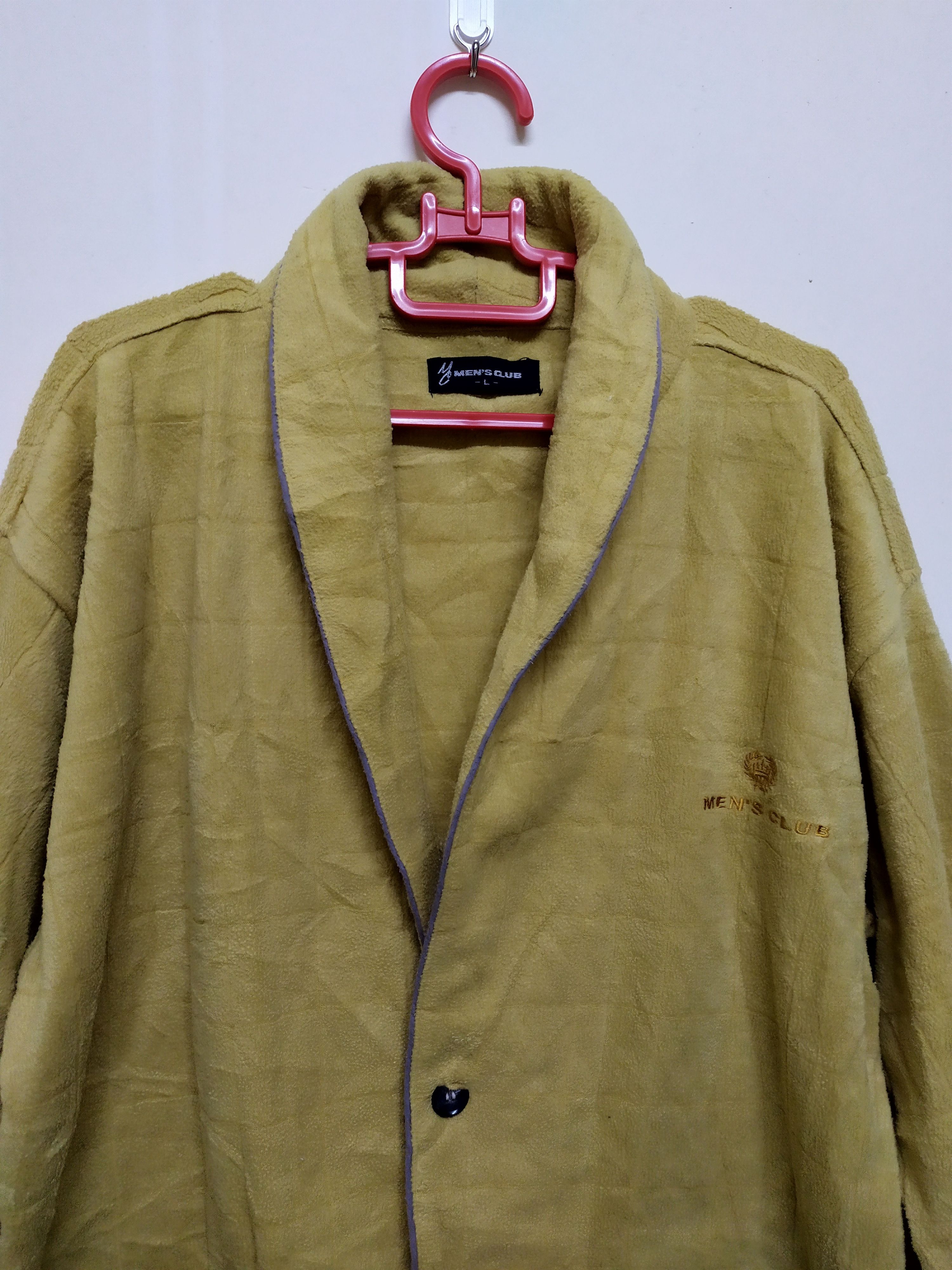 Japanese Brand Men’s Club Cardigan Knitwear Size US L / EU 52-54 / 3 - 3 Thumbnail