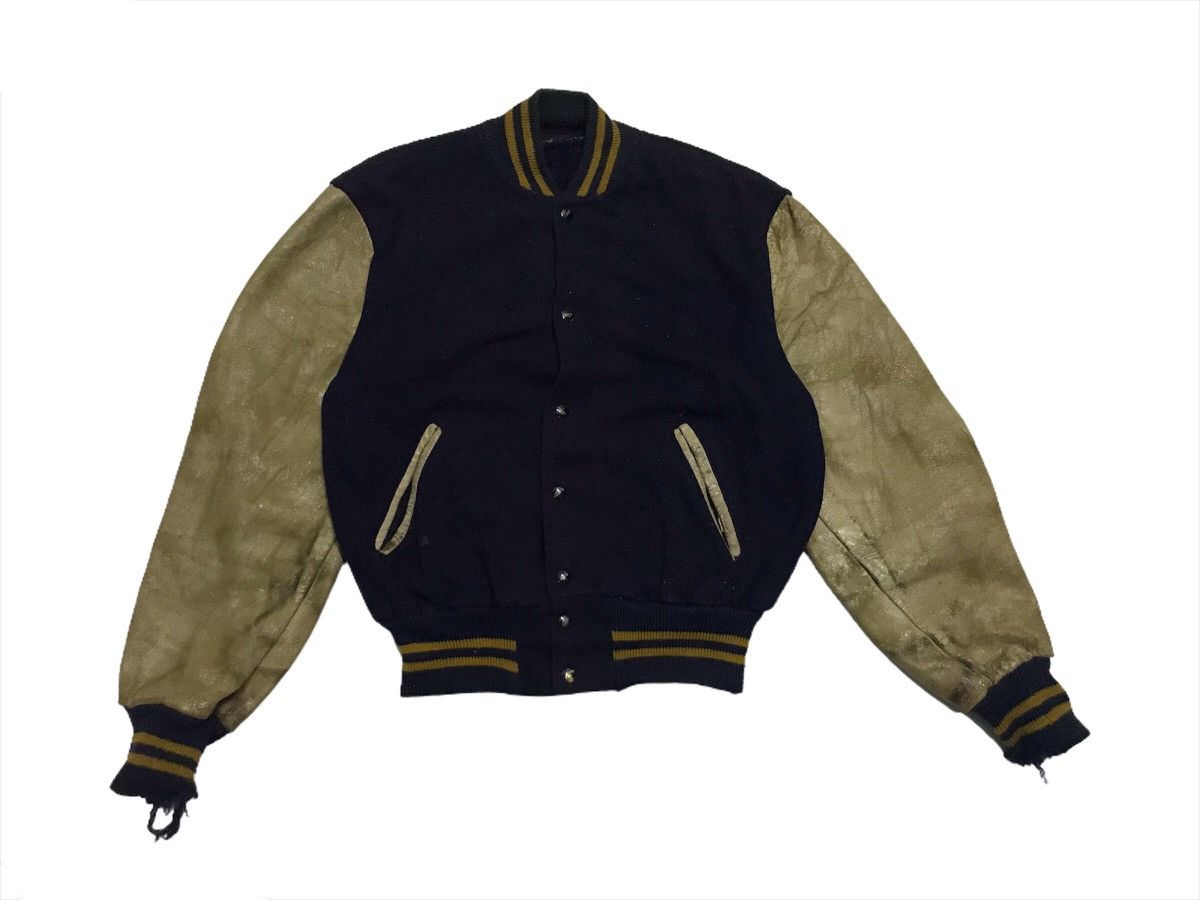 Vintage Vintage 70s varsity jacket Size US M / EU 48-50 / 2 - 1 Thumbnail