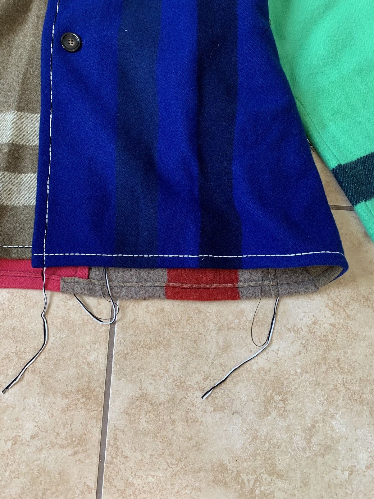 Marni $2500 Heavyweight Patchwork Hooded Parka Coat Size US L / EU 52-54 / 3 - 6 Thumbnail