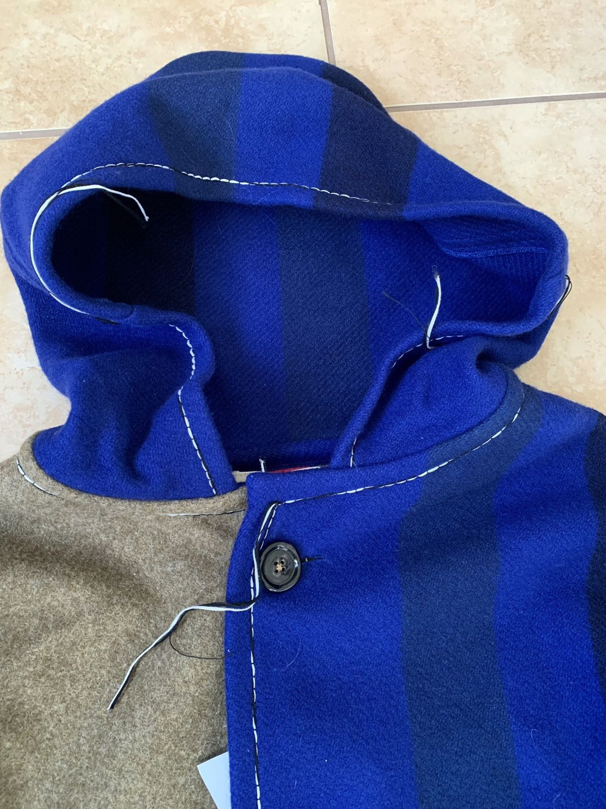 Marni $2500 Heavyweight Patchwork Hooded Parka Coat Size US L / EU 52-54 / 3 - 11 Thumbnail