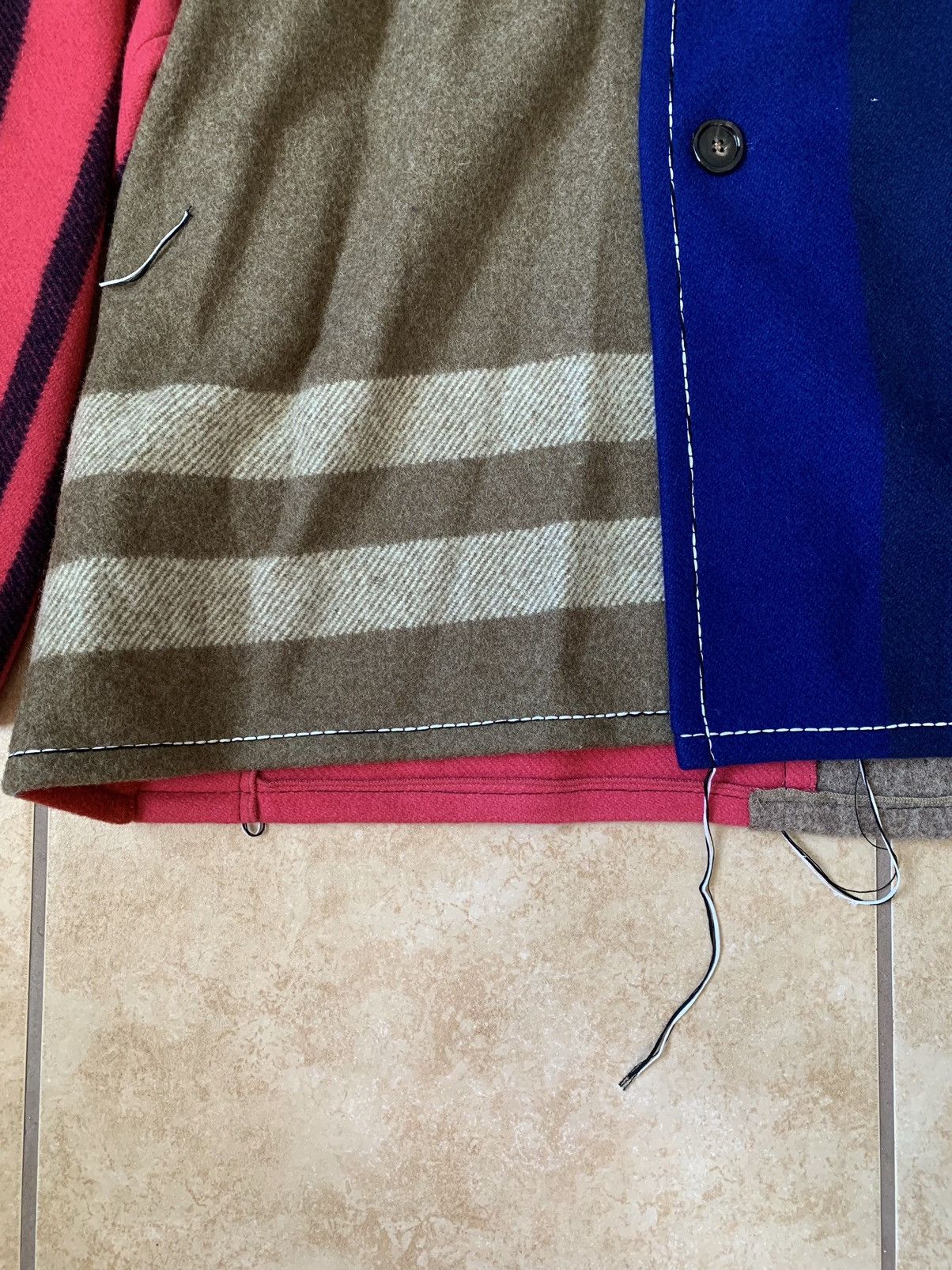 Marni $2500 Heavyweight Patchwork Hooded Parka Coat Size US L / EU 52-54 / 3 - 7 Thumbnail