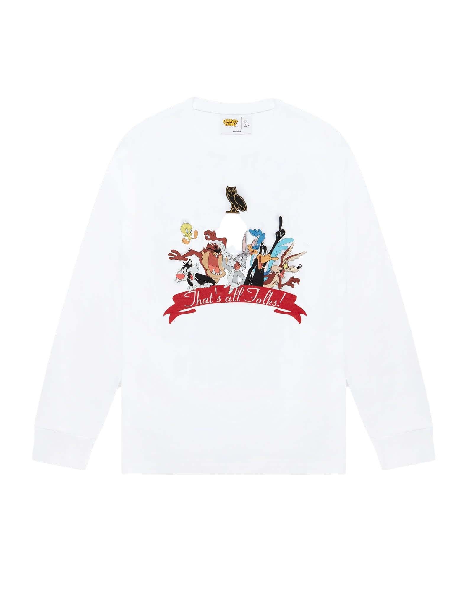 Drake OVO x Looney Tunes Longsleeve T-Shirt new with tags rare Size US M / EU 48-50 / 2 - 3 Thumbnail