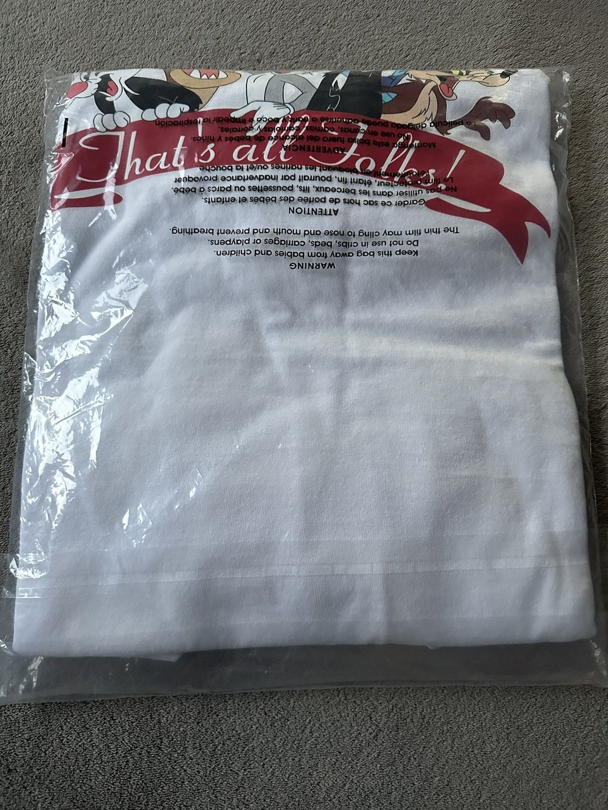 Drake OVO x Looney Tunes Longsleeve T-Shirt new with tags rare Size US M / EU 48-50 / 2 - 2 Thumbnail