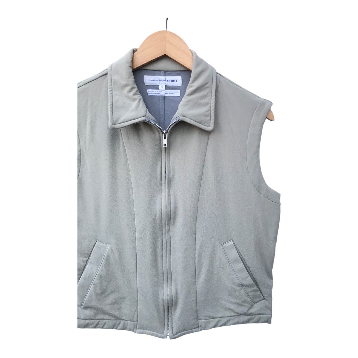 Comme des Garcons Comme des Garçons Sleeveless Jacket Cdg Vest Jacket Size US S / EU 44-46 / 1 - 5 Thumbnail