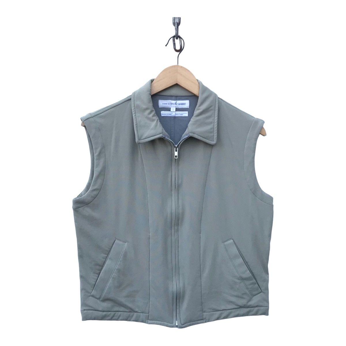 Comme des Garcons Comme des Garçons Sleeveless Jacket Cdg Vest Jacket Size US S / EU 44-46 / 1 - 1 Thumbnail