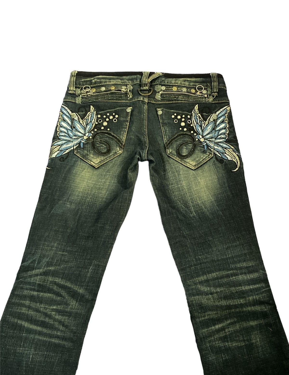 Hysteric Glamour × If Six Was Nine × Japanese Brand Japanese Studio Rp Denim Flare Rusty Size 30" / US 8 / IT 44 - 2 Thumbnail