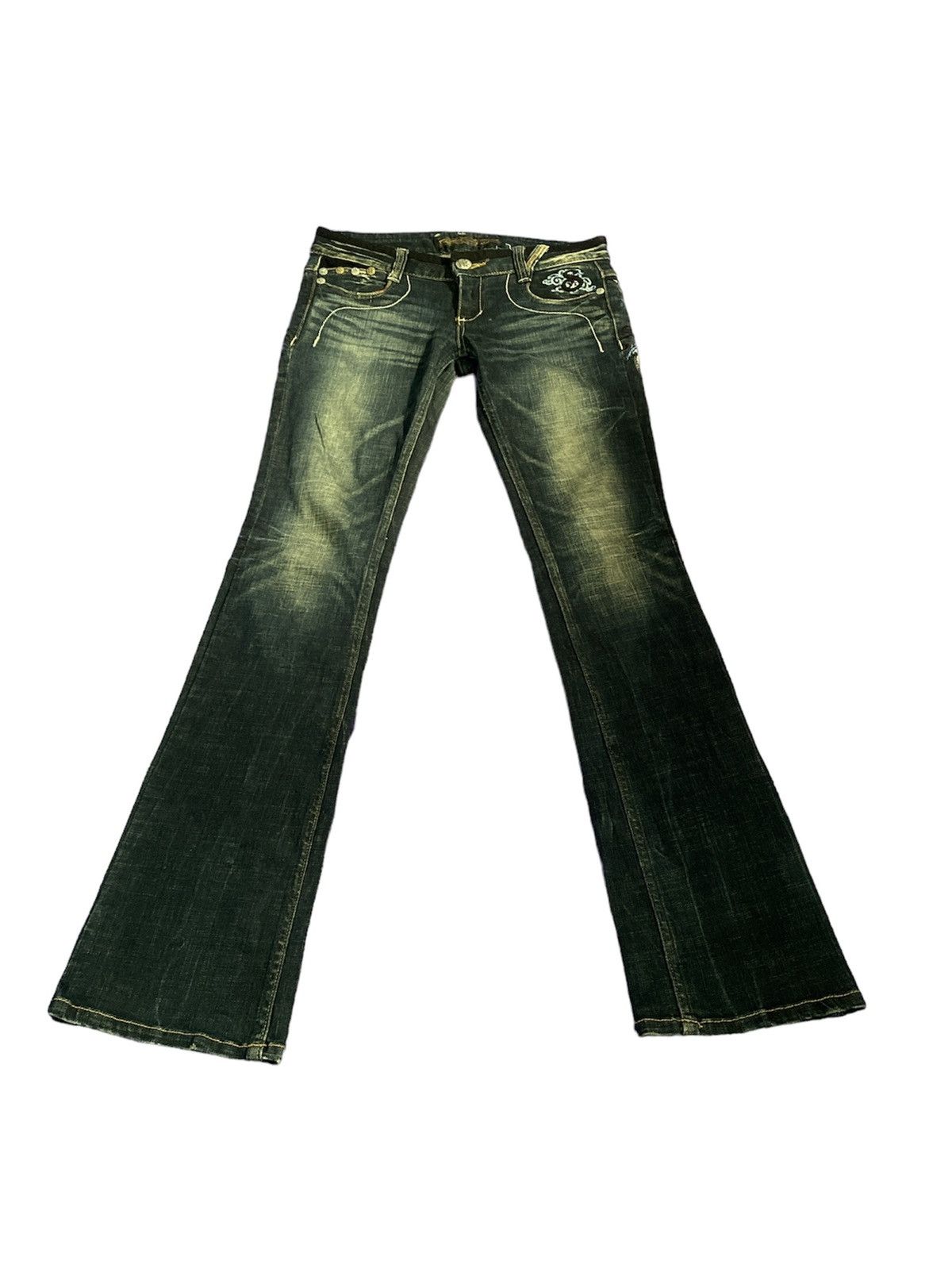 Hysteric Glamour × If Six Was Nine × Japanese Brand Japanese Studio Rp Denim Flare Rusty Size 30" / US 8 / IT 44 - 4 Thumbnail