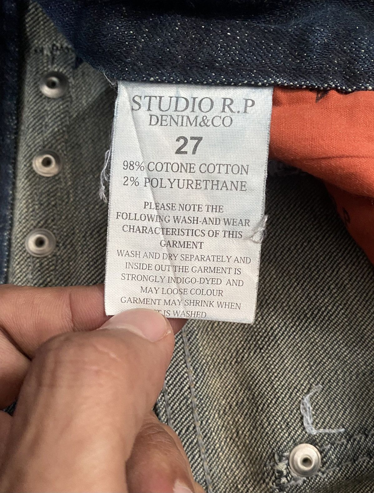 Hysteric Glamour × If Six Was Nine × Japanese Brand Japanese Studio Rp Denim Flare Rusty Size 30" / US 8 / IT 44 - 7 Thumbnail