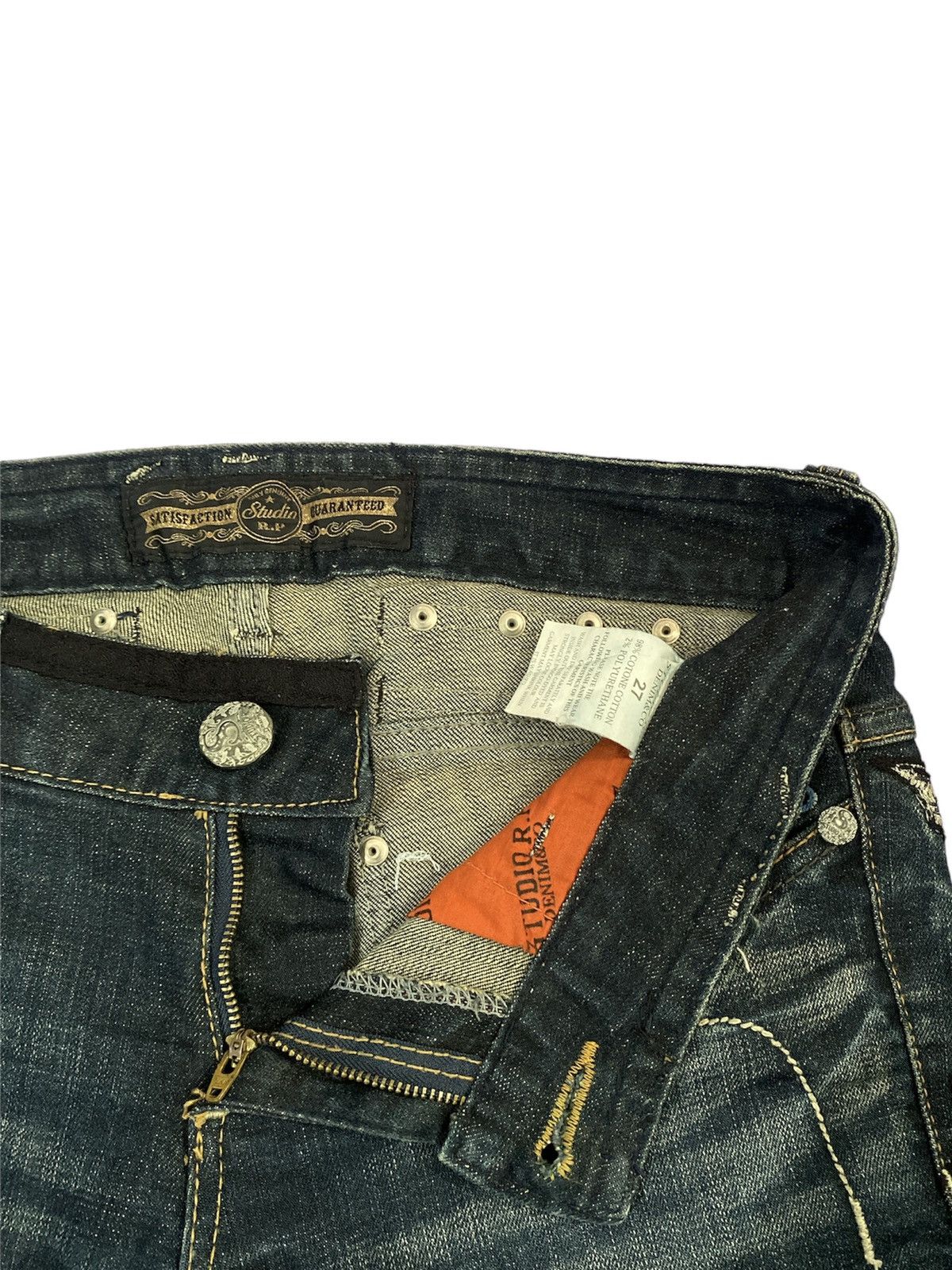 Hysteric Glamour × If Six Was Nine × Japanese Brand Japanese Studio Rp Denim Flare Rusty Size 30" / US 8 / IT 44 - 6 Thumbnail