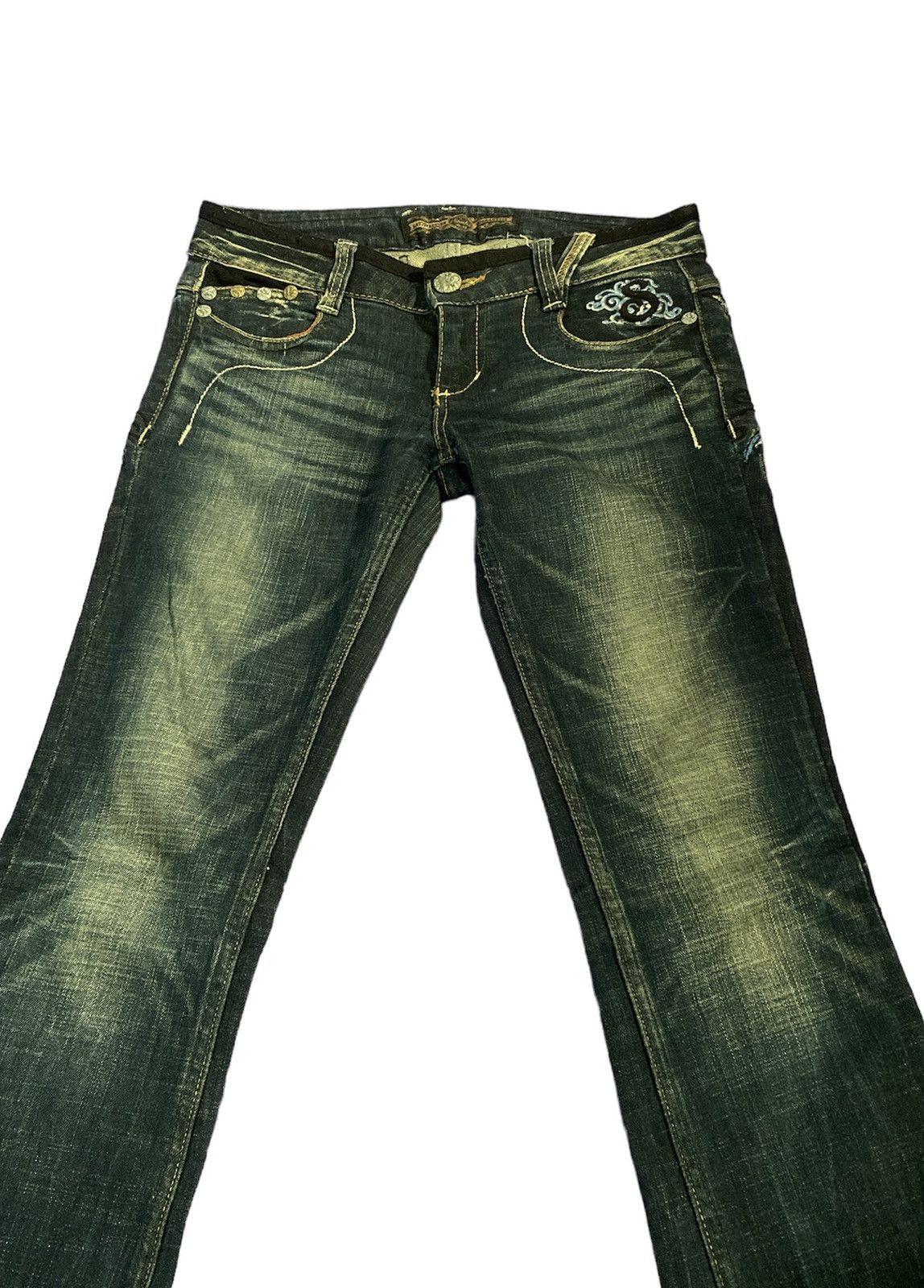 Hysteric Glamour × If Six Was Nine × Japanese Brand Japanese Studio Rp Denim Flare Rusty Size 30" / US 8 / IT 44 - 5 Thumbnail
