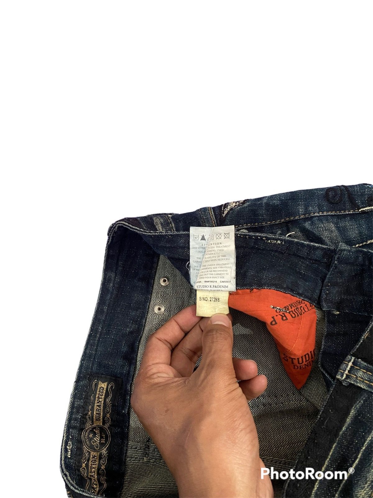 Hysteric Glamour × If Six Was Nine × Japanese Brand Japanese Studio Rp Denim Flare Rusty Size 30" / US 8 / IT 44 - 8 Thumbnail