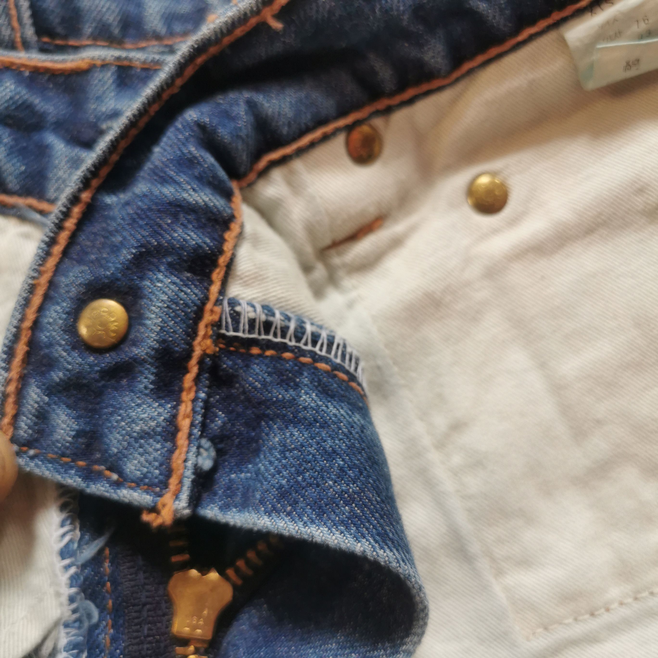 Big John Vintage 80s Big John Denim NOS Straight Cut Size US 30 / EU 46 - 6 Thumbnail