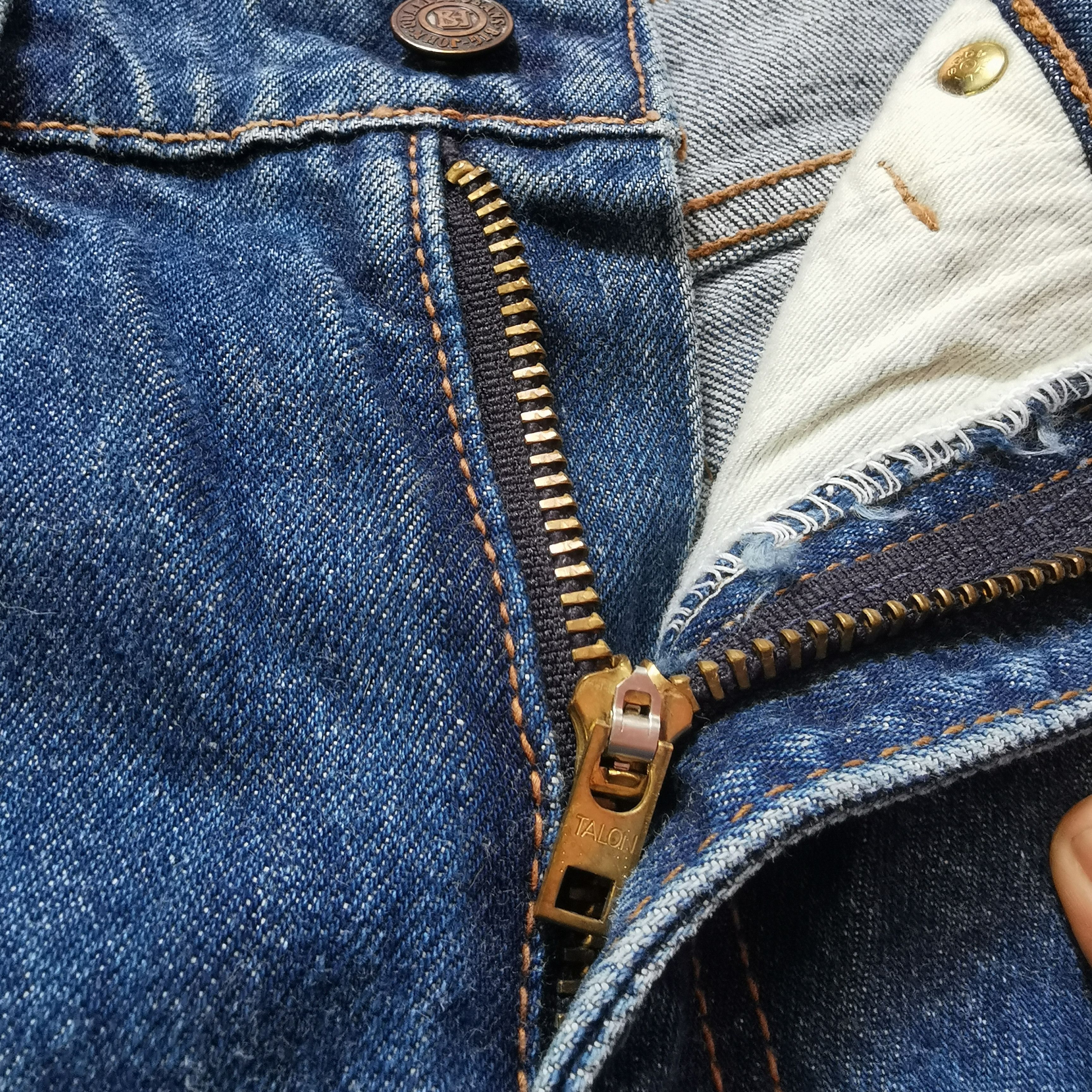 Big John Vintage 80s Big John Denim NOS Straight Cut Size US 30 / EU 46 - 11 Thumbnail