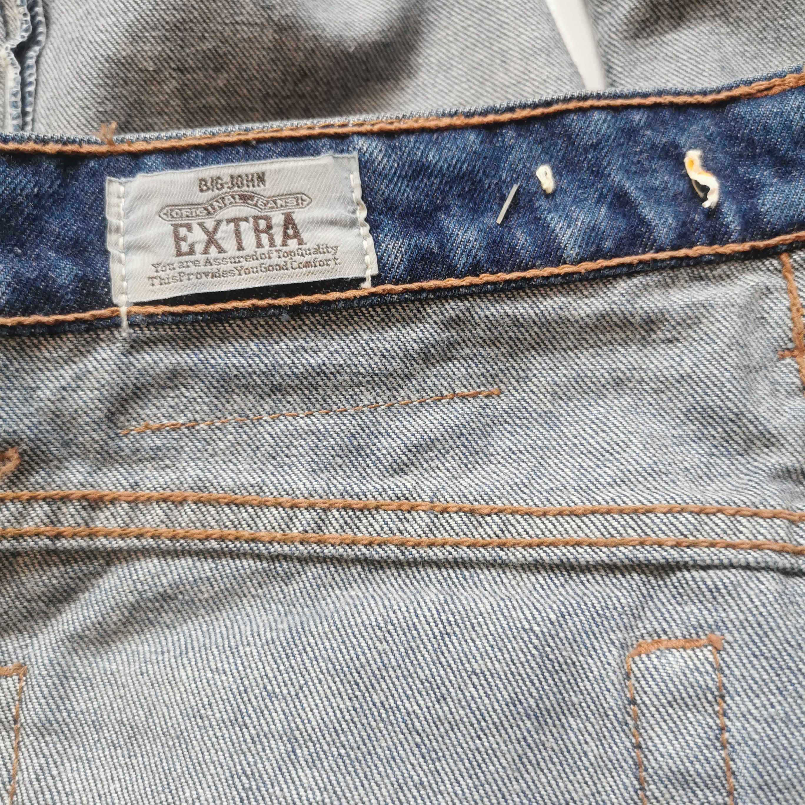 Big John Vintage 80s Big John Denim NOS Straight Cut Size US 30 / EU 46 - 4 Thumbnail