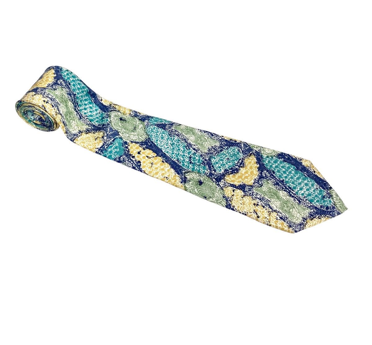 Pierre Balmain Rare‼️ Vtg Pierre Balmain Paris Silk Neck Tie Made France Size ONE SIZE - 1 Thumbnail