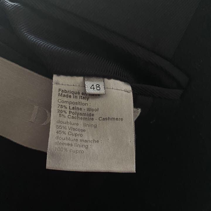 Dior × Hedi Slimane 2006AW Duffle Smoking Coat Size US M / EU 48-50 / 2 - 6 Thumbnail