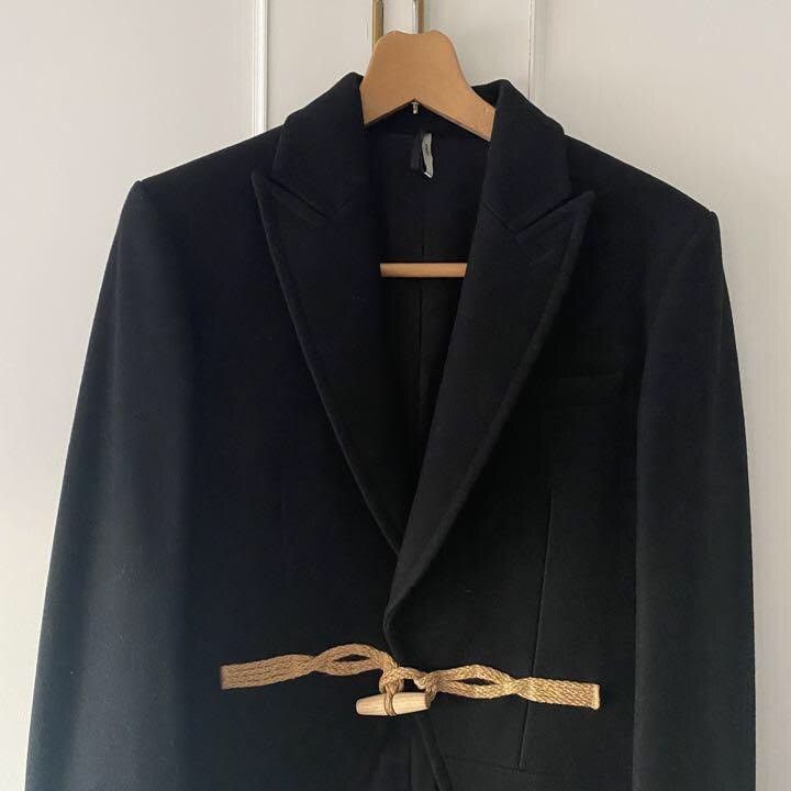 Dior × Hedi Slimane 2006AW Duffle Smoking Coat Size US M / EU 48-50 / 2 - 3 Thumbnail