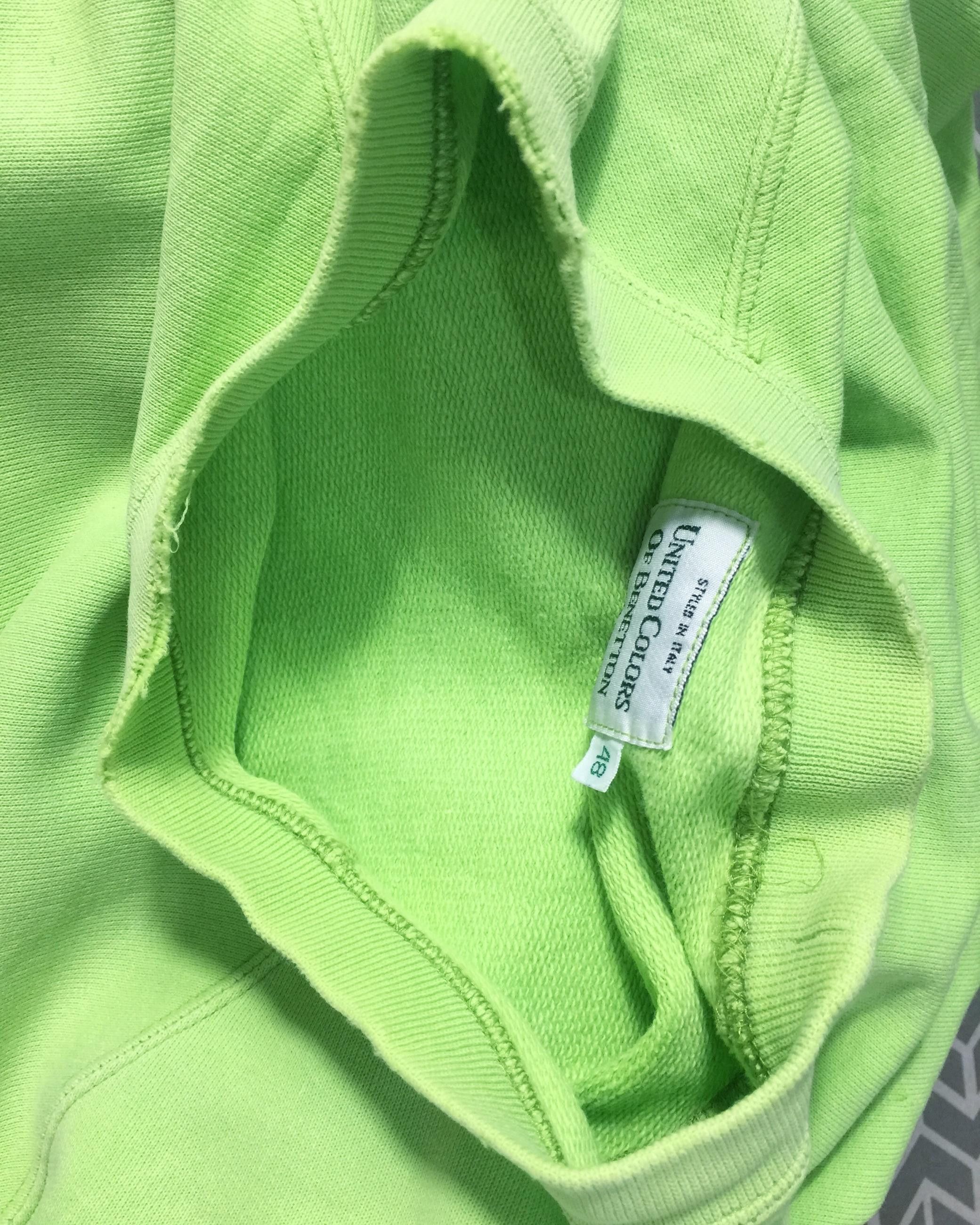 United Colors Of Benetton Vtg 90s United Colors Of Benetton Embroidered Sweatshirt Size US XL / EU 56 / 4 - 10 Thumbnail
