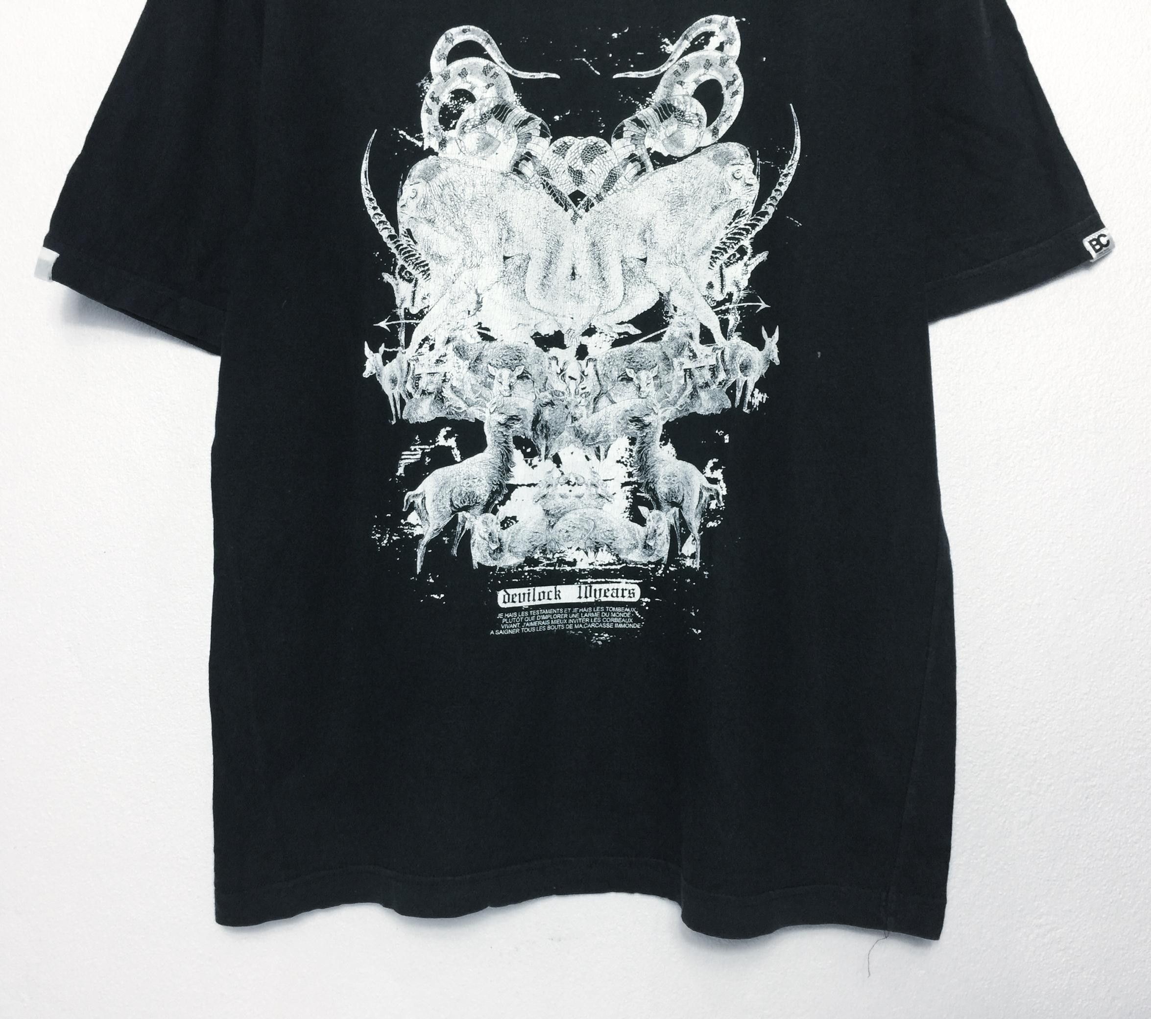 Devilock Rare Devilock X Base Control 10 Years Tees Size US M / EU 48-50 / 2 - 3 Thumbnail