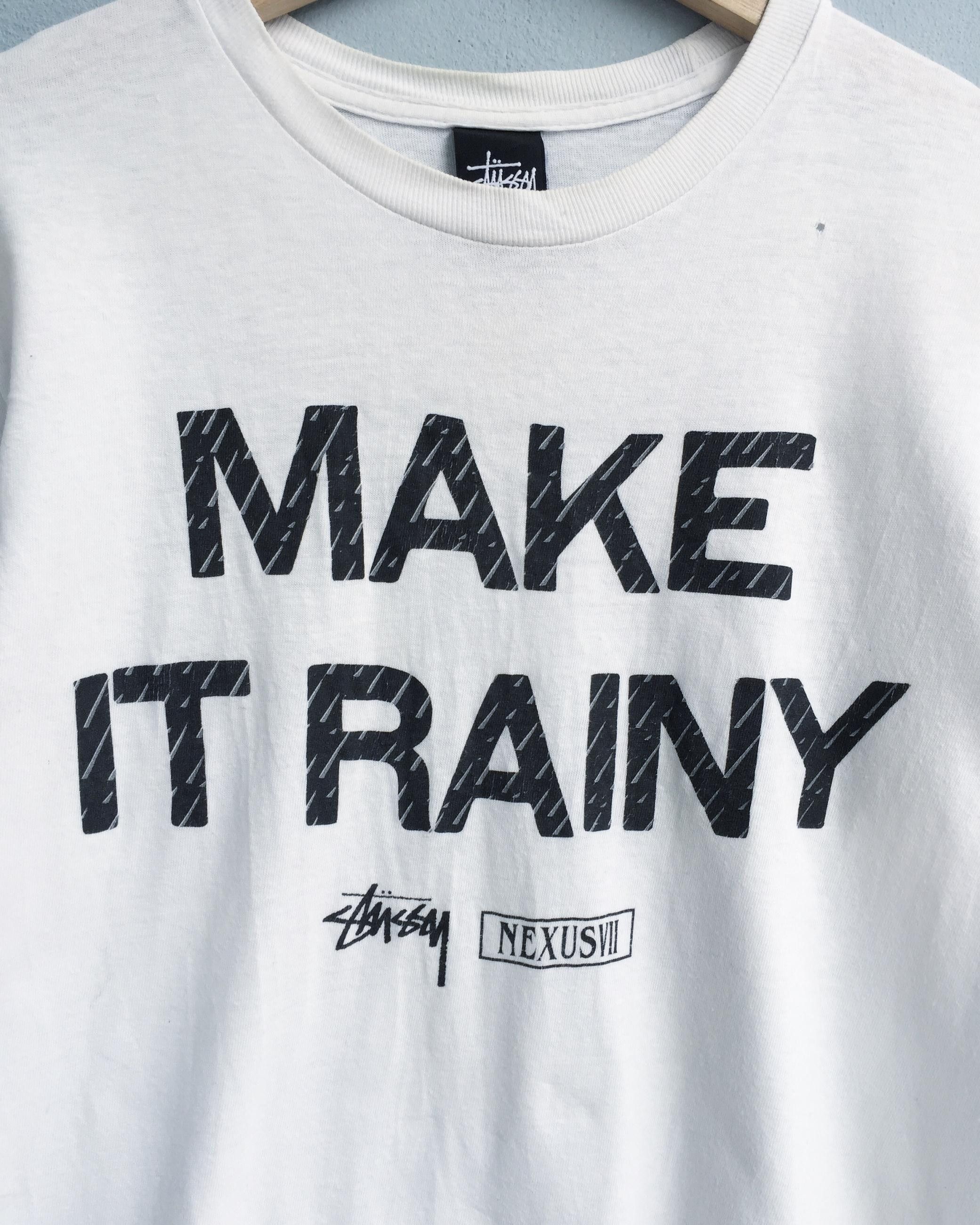 Stussy Rare Stussy X Nexus Vii Make It Rainy Tees Size US S / EU 44-46 / 1 - 3 Thumbnail
