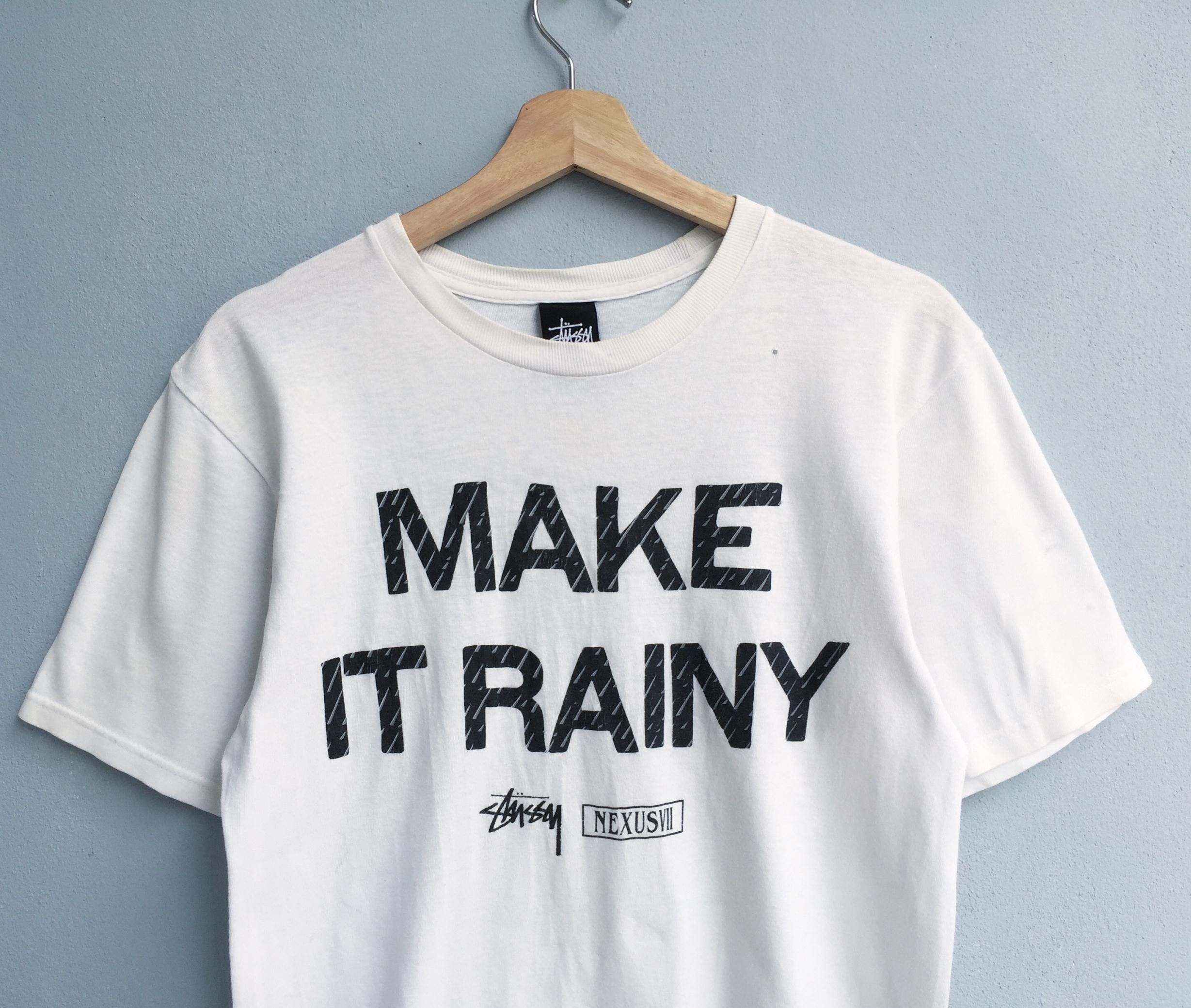 Stussy Rare Stussy X Nexus Vii Make It Rainy Tees Size US S / EU 44-46 / 1 - 2 Thumbnail